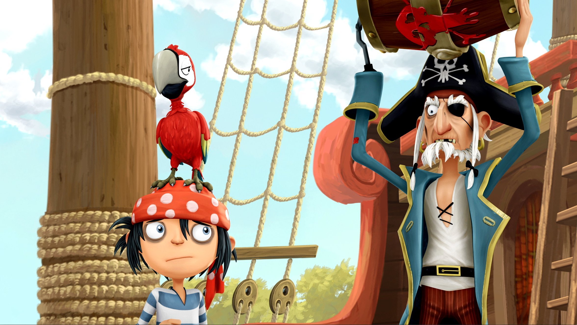 Pirater i huset intill - Guldfeber