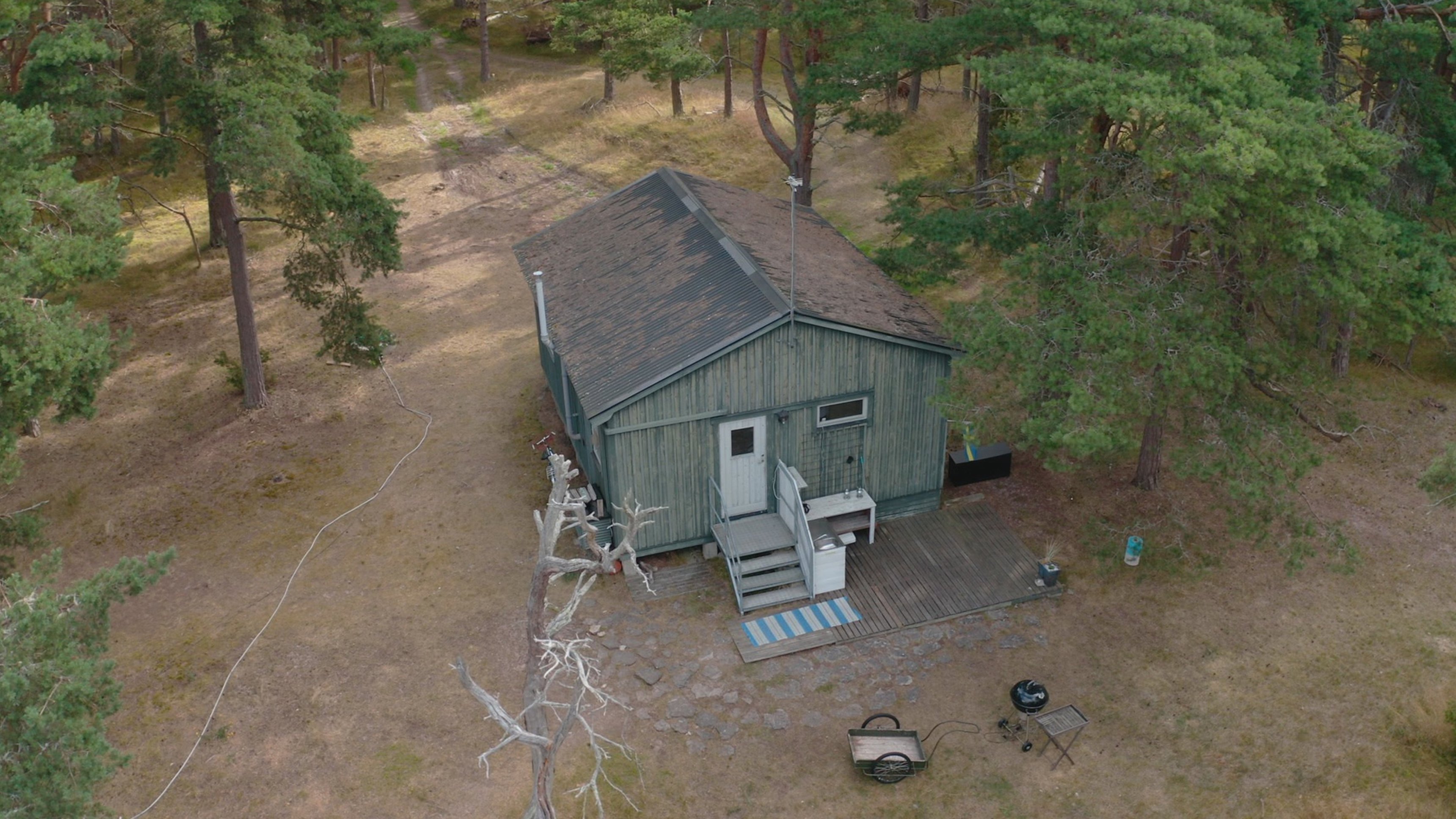 9. Militärbaracken på Fårö