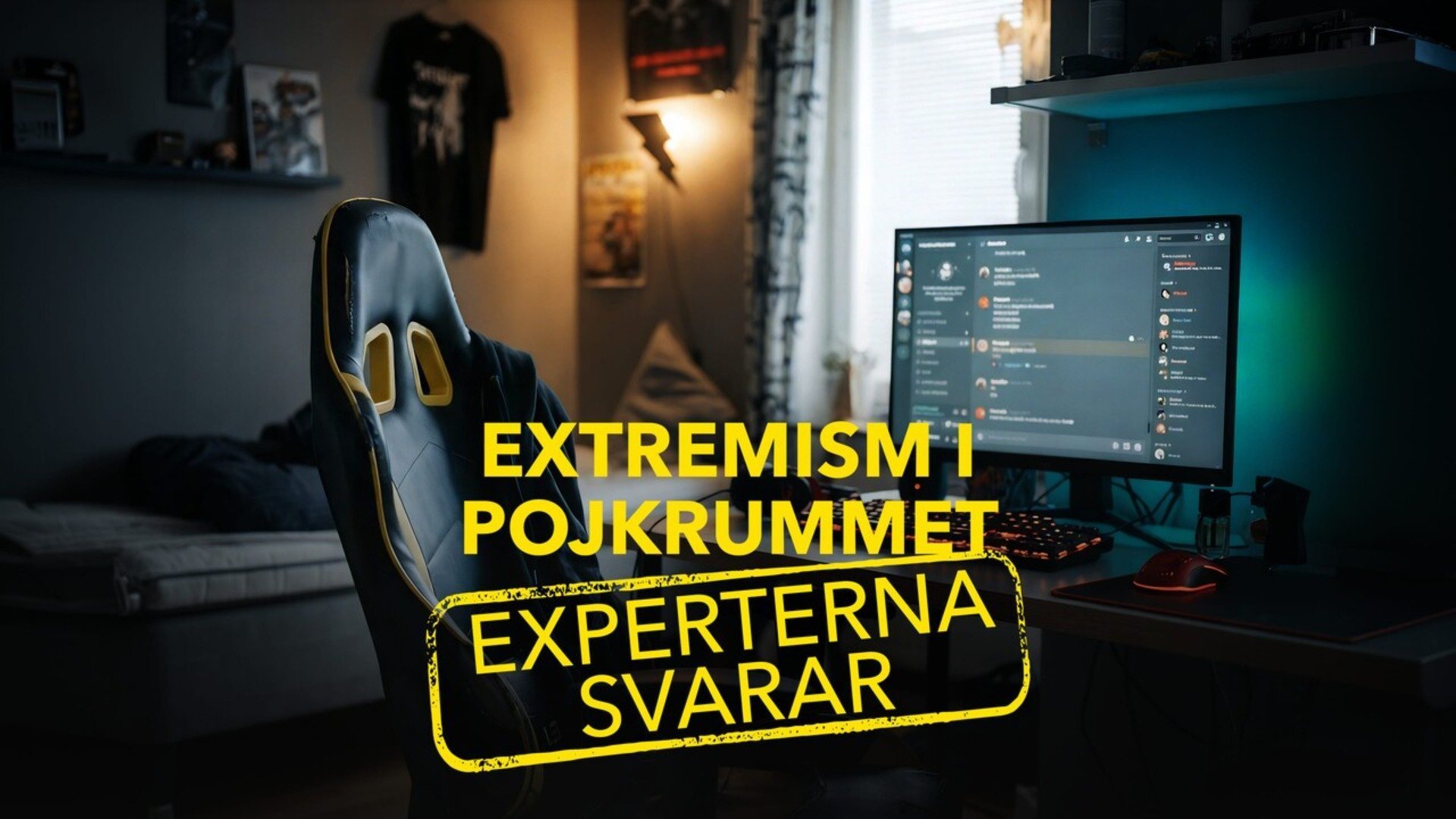 Extremism i pojkrummet - fördjupning