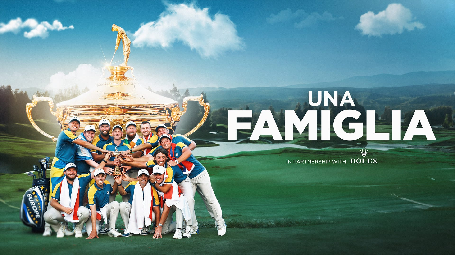 Ryder cup: una famiglia