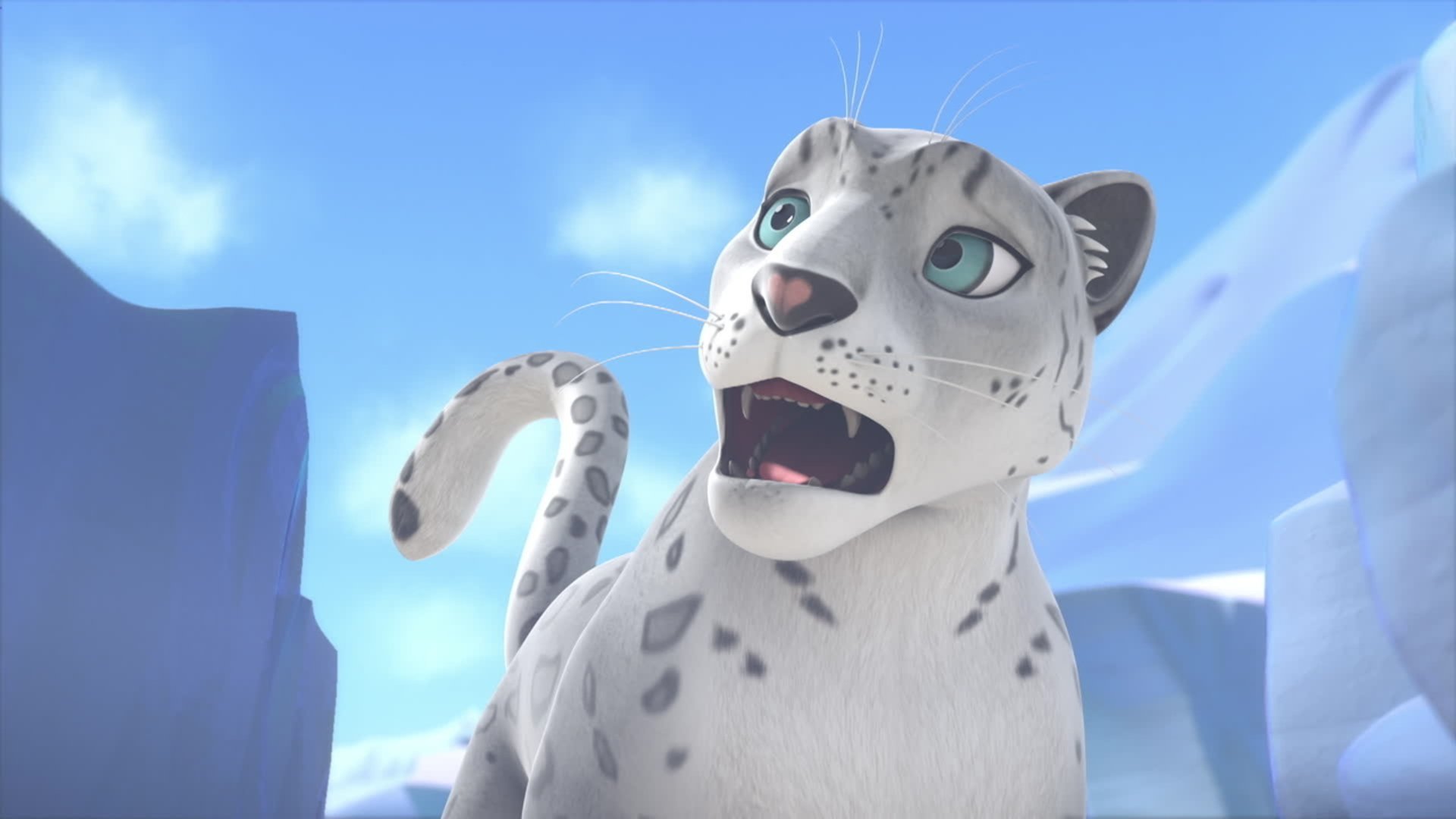 21. Snöleopard
