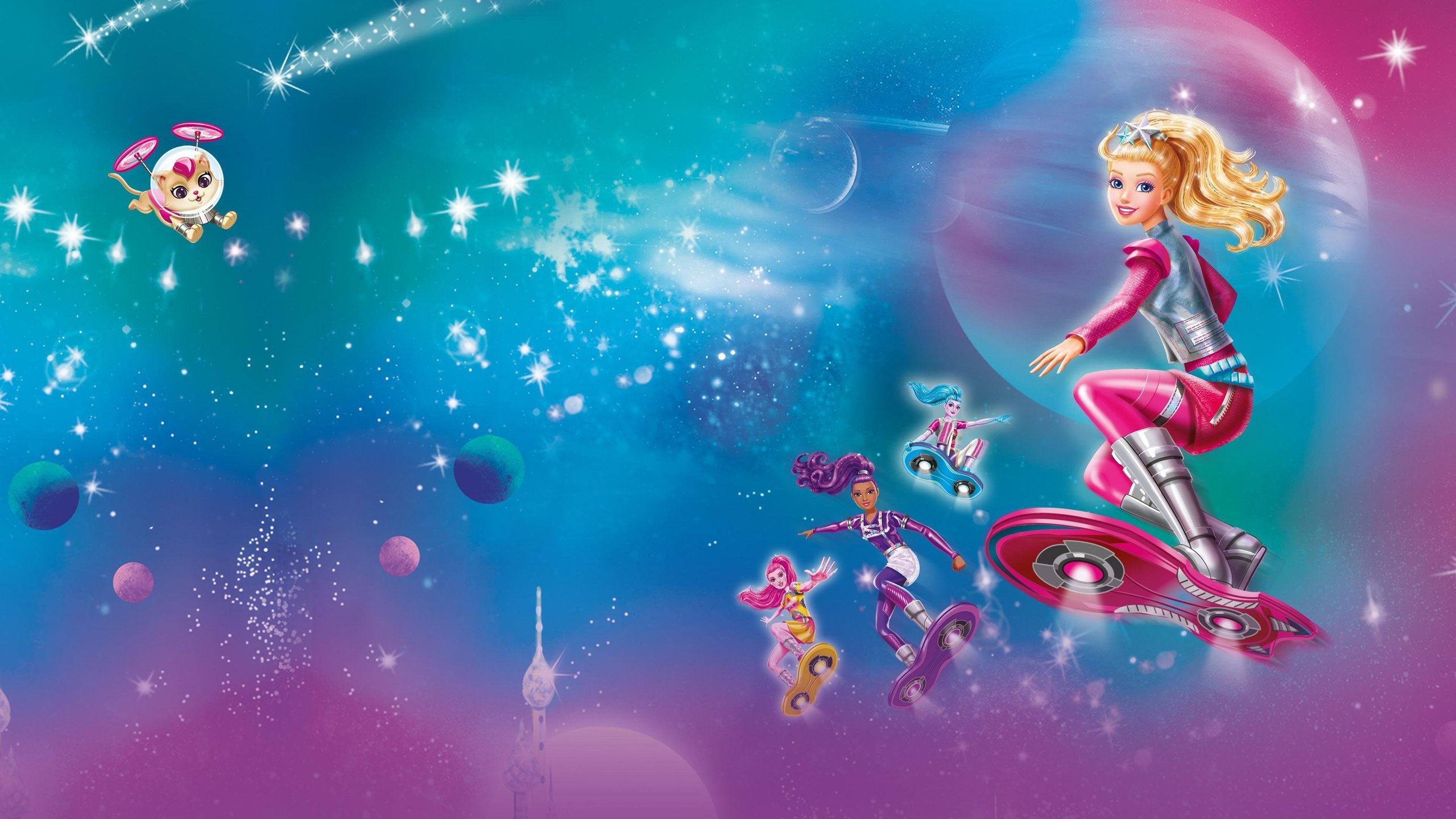 Barbie på äventyr i rymden