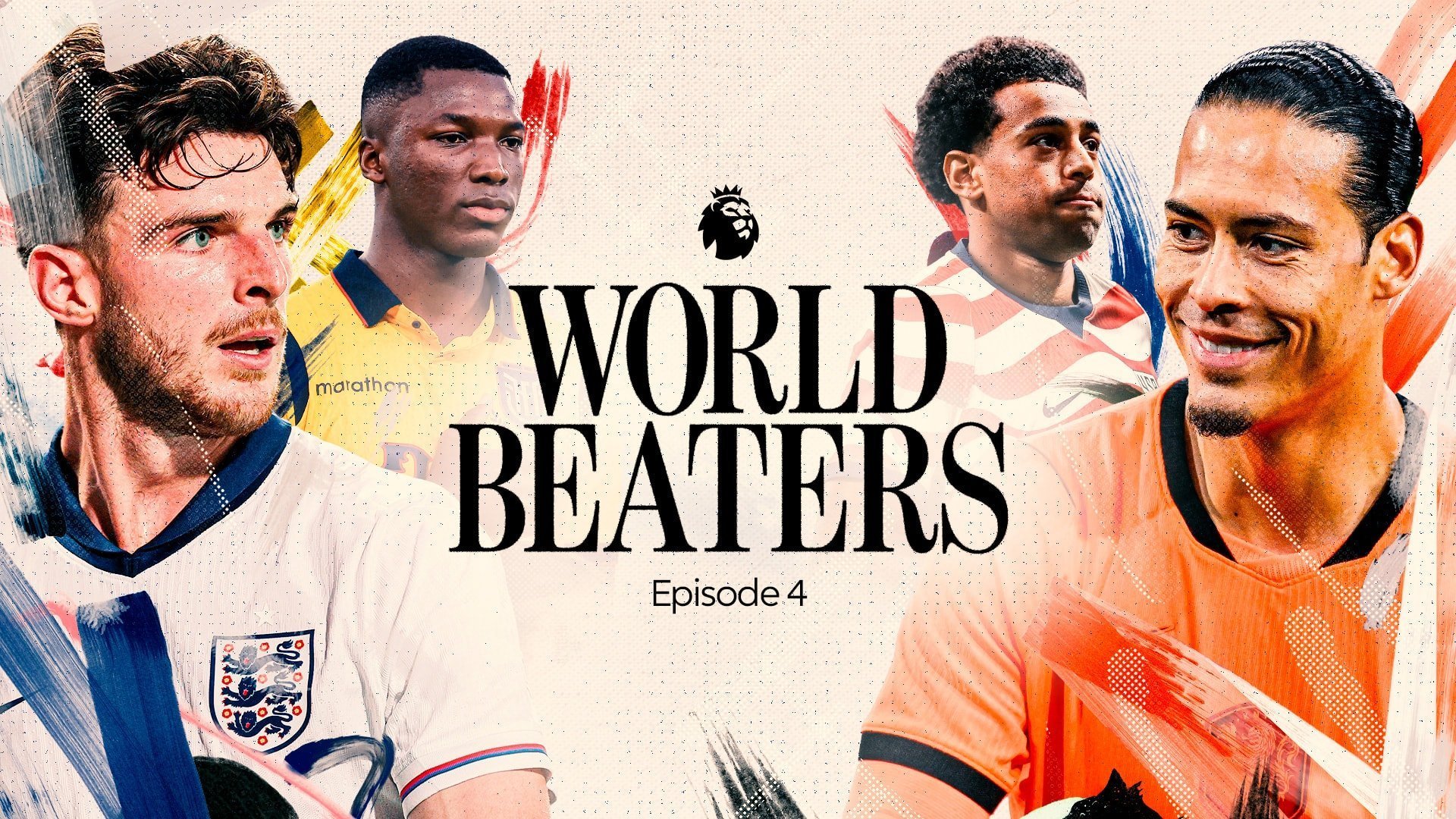 4. Declan Rice, Moisés Caicedo, Virgil van Dijk and Tyler Adams