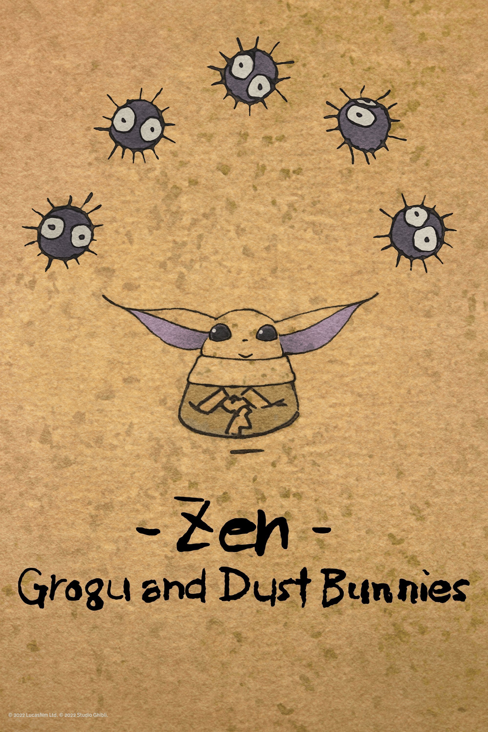 Zen - Grogu and Dust Bunnies