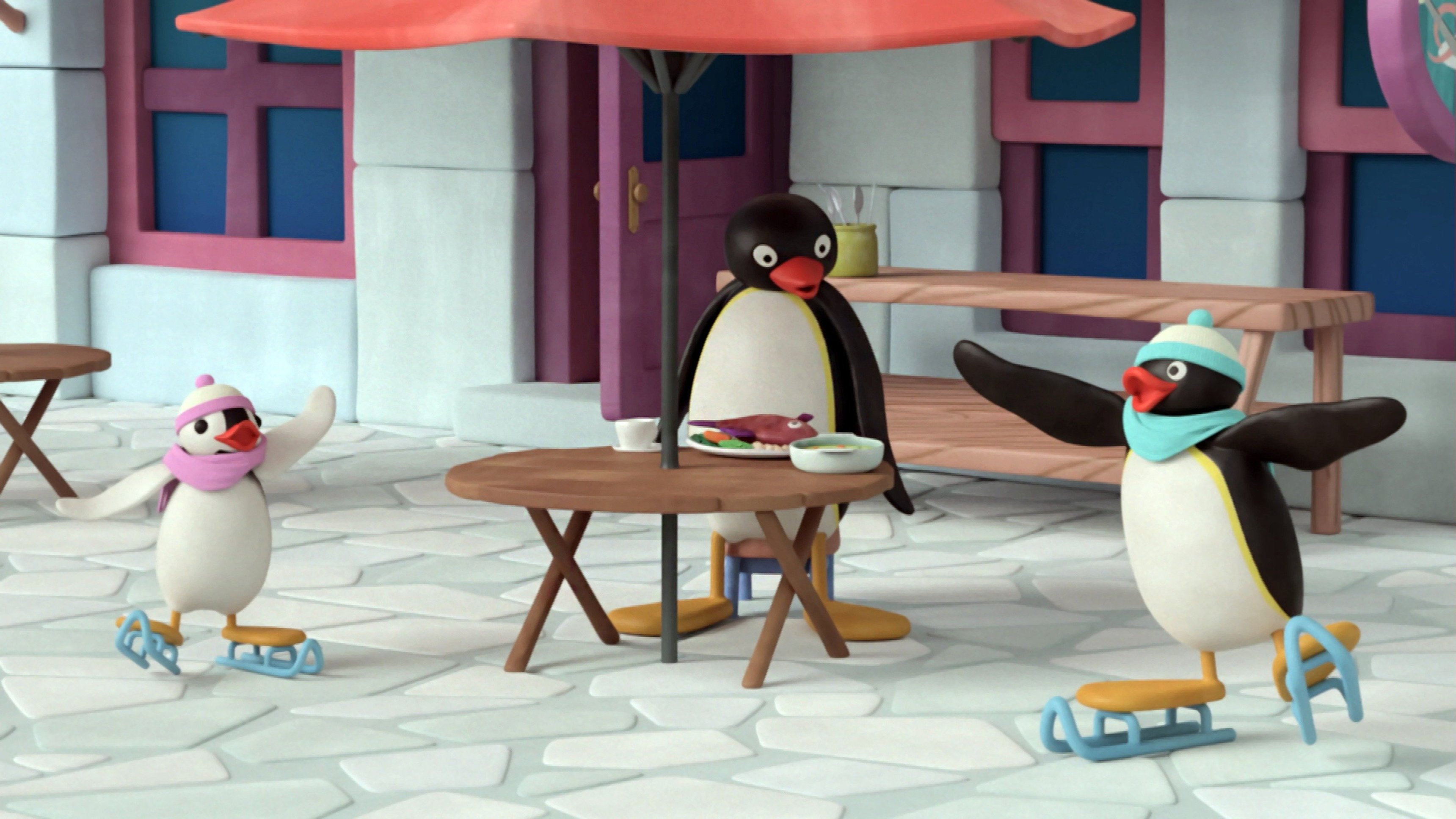18. Pingu och Pinga på is