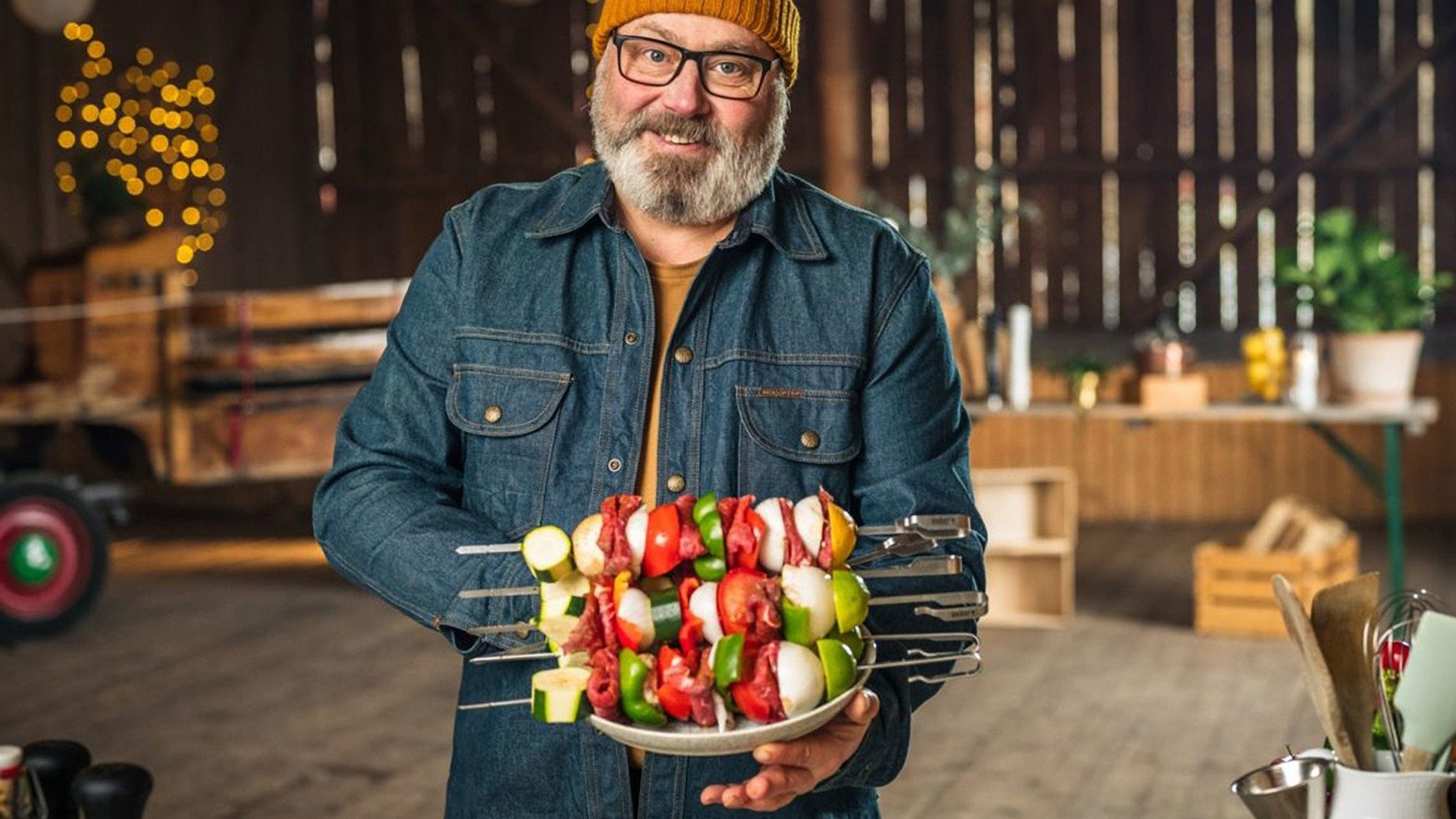 2. Grillspett på snurren