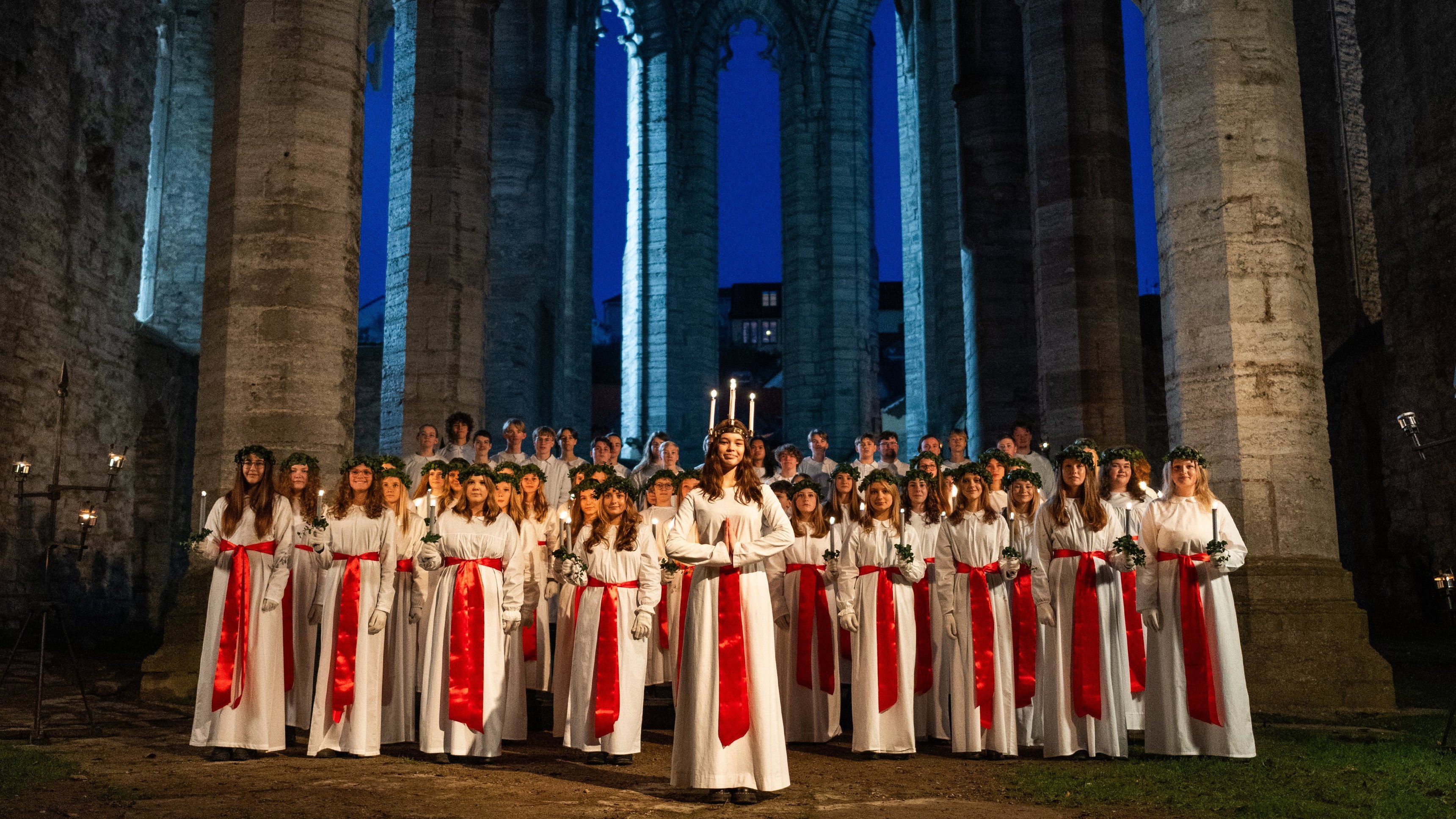Luciamorgon från Visby