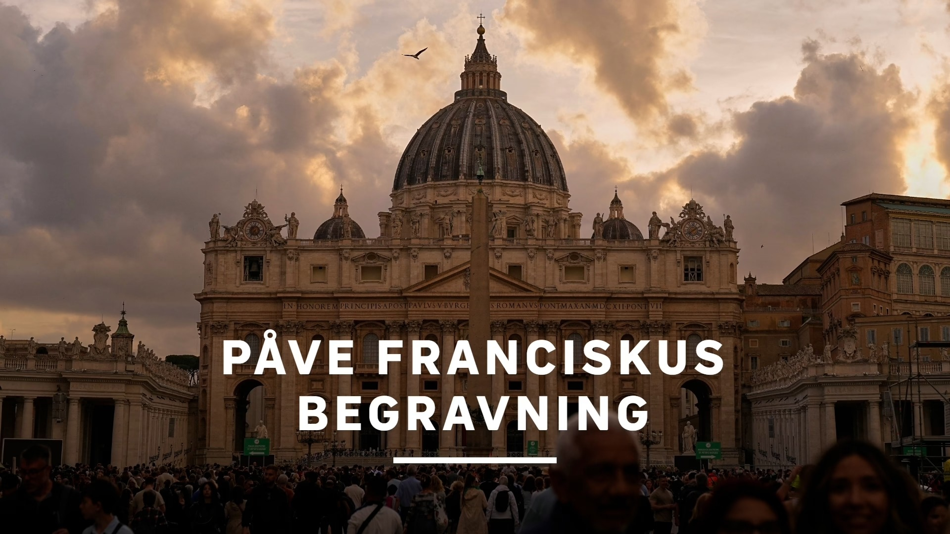 Påve Franciskus begravning