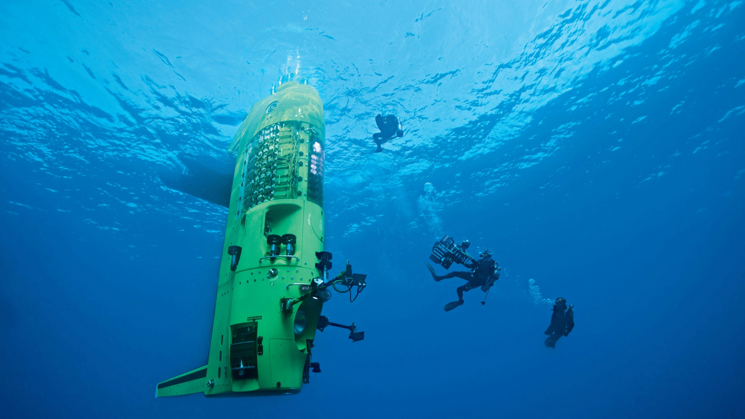 James Camerons deep sea challenge