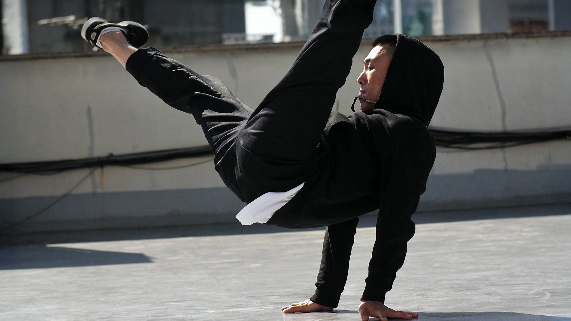 SM-mästare i breaking - B-Boy Coffee