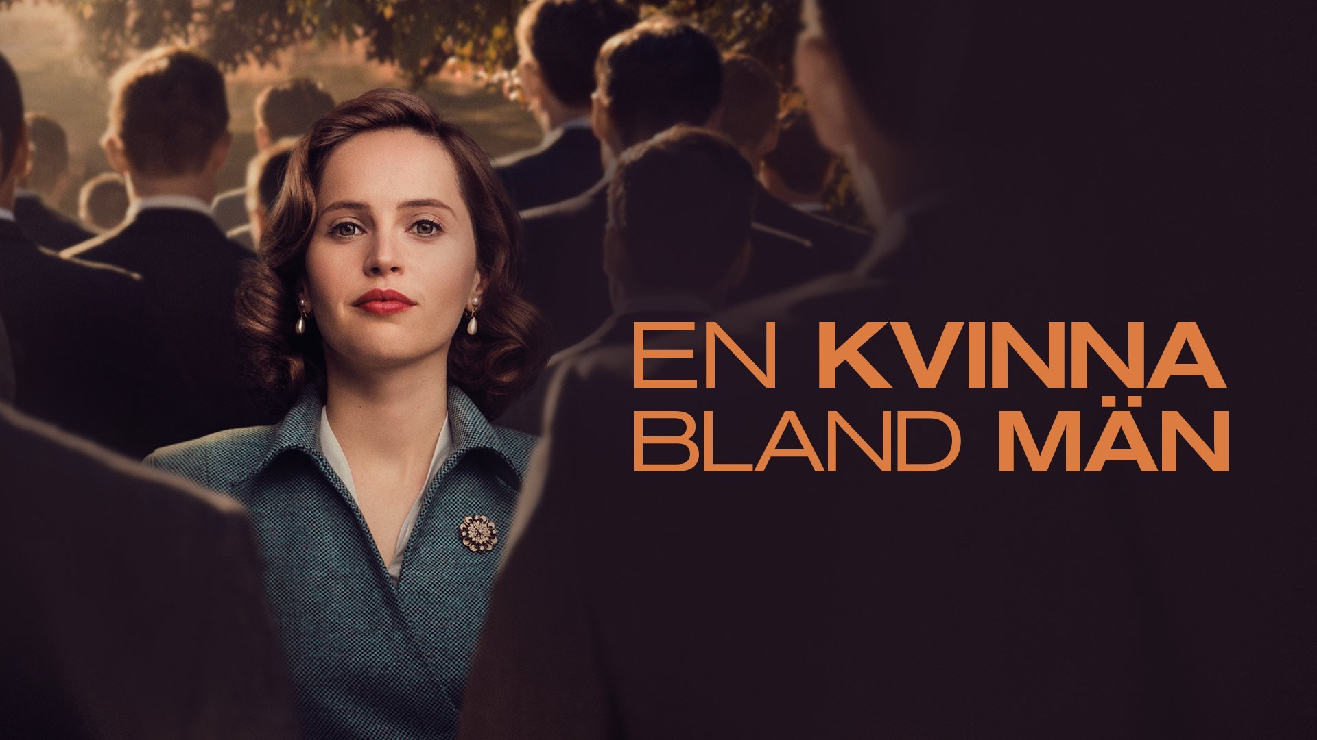 En kvinna bland män