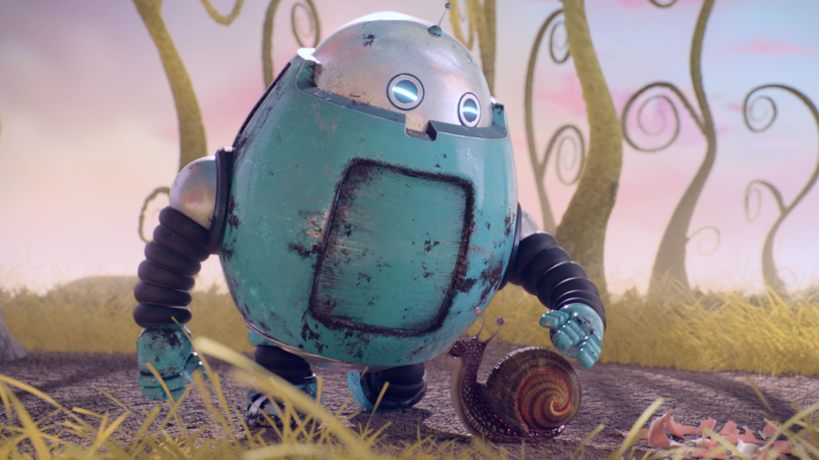 Robot and the Whale
