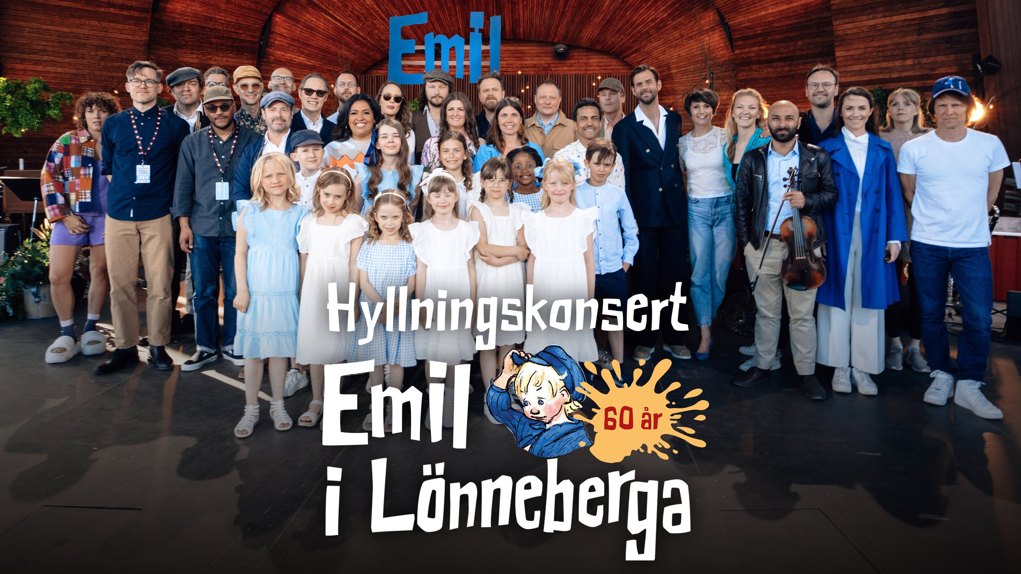 Hyllningskonsert - Emil i Lönneberga 60 år