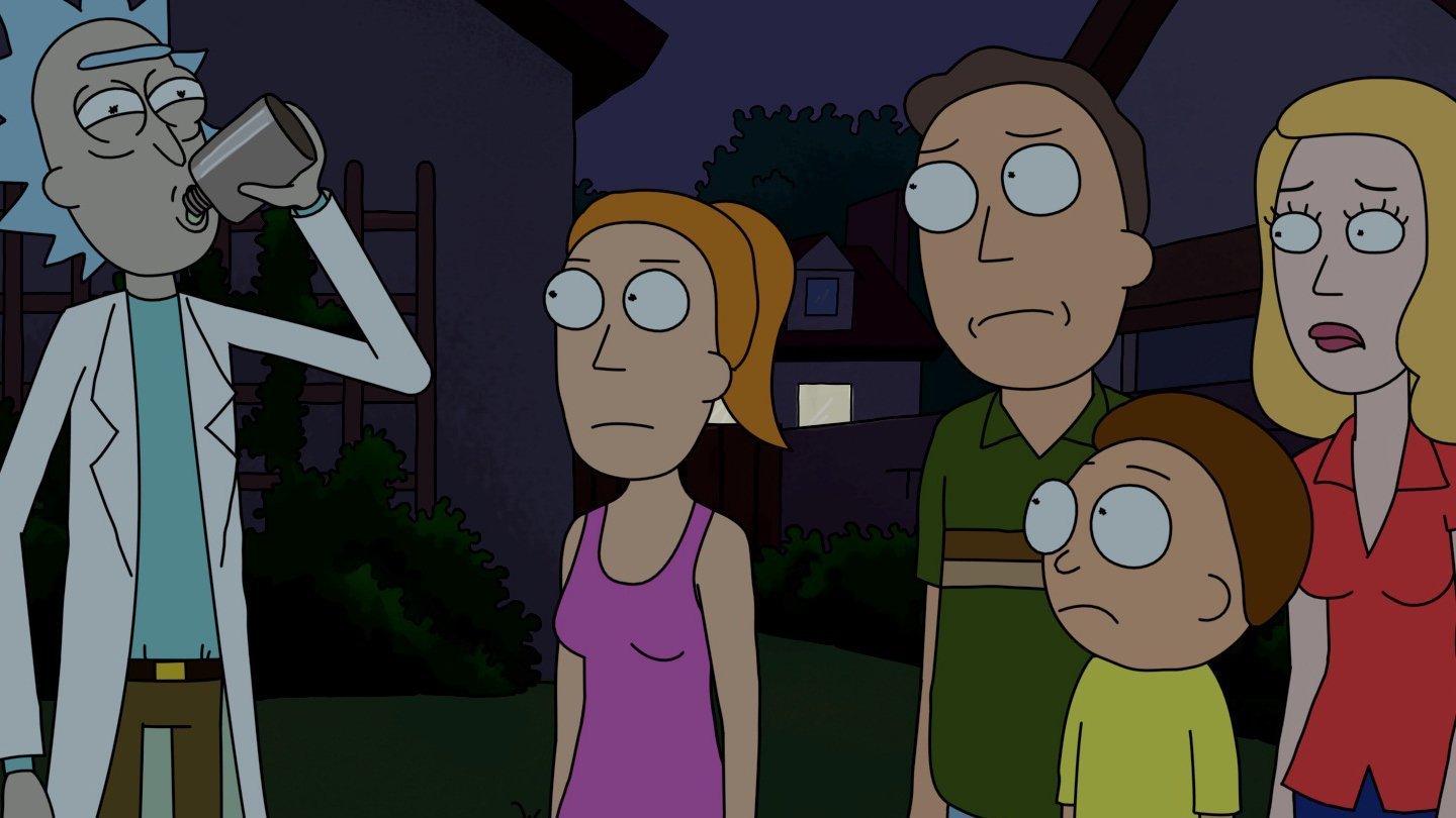 1. Rick and Morty in the Eternal Nightmare Machine