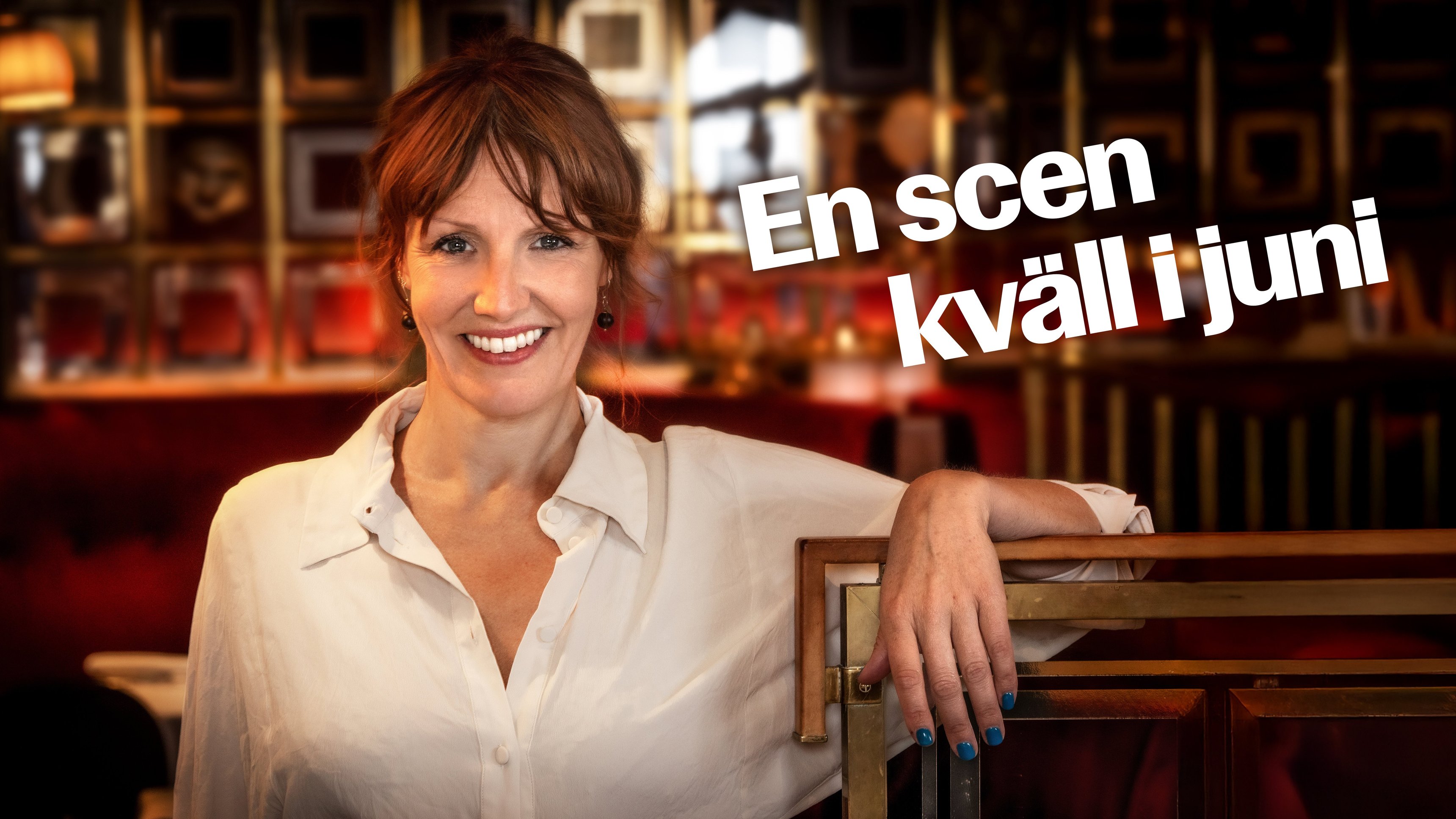 En scen kväll i juni