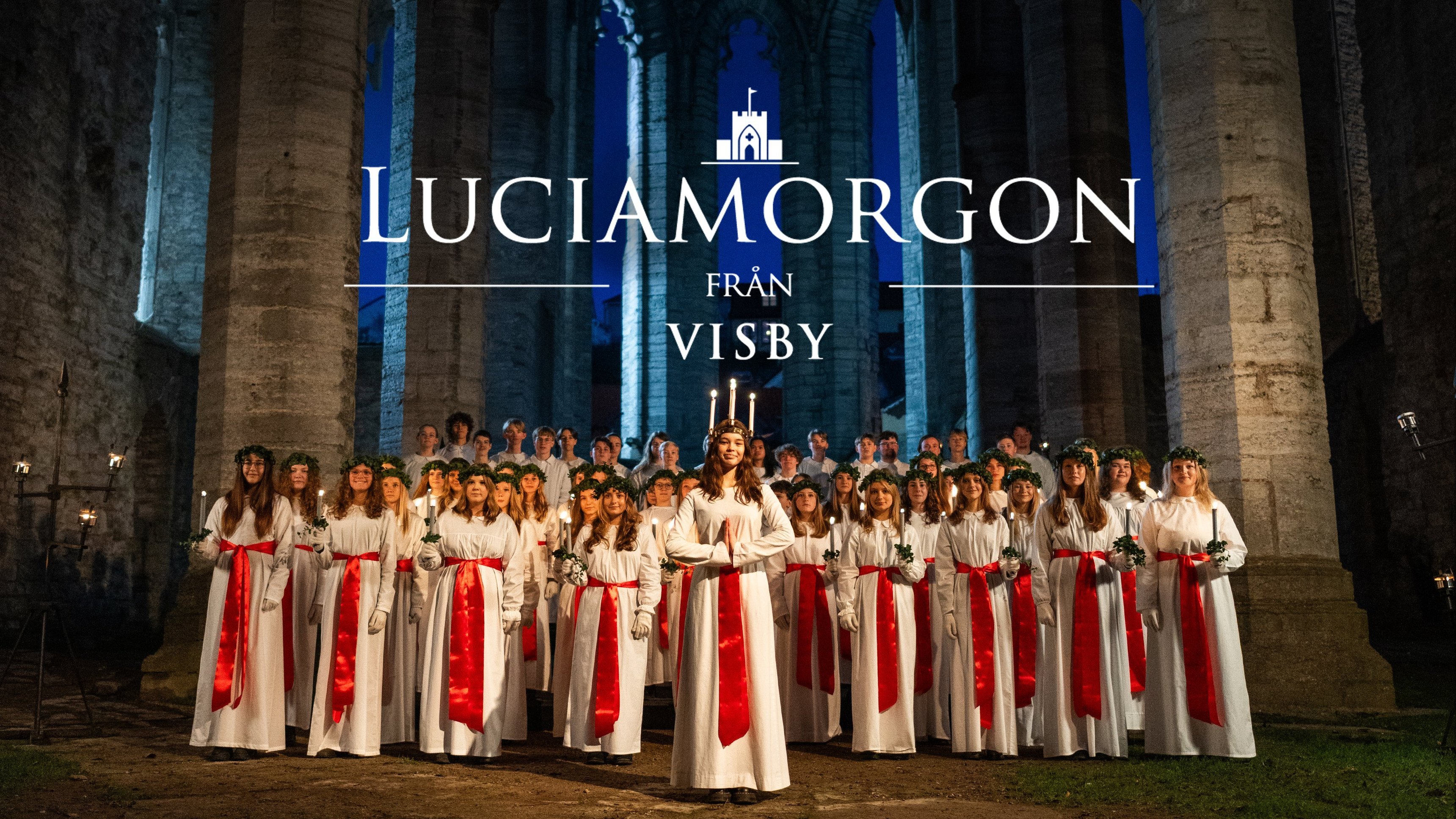 Luciamorgon från Visby