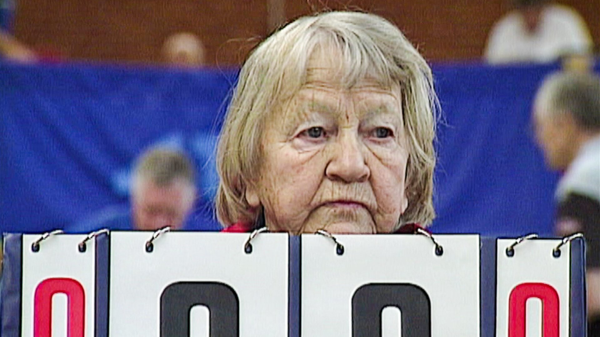 15. Den gamla pingpongdamen