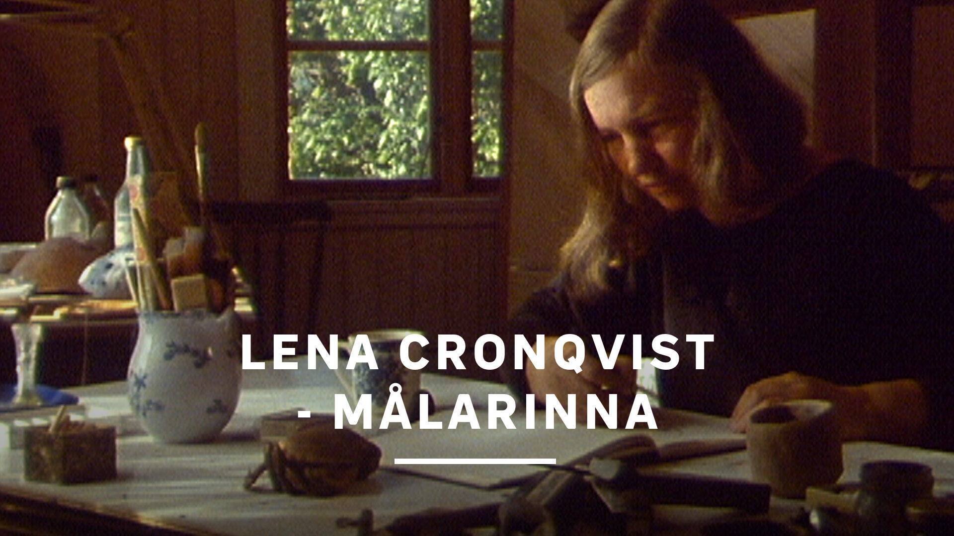 Lena Cronqvist - målarinna