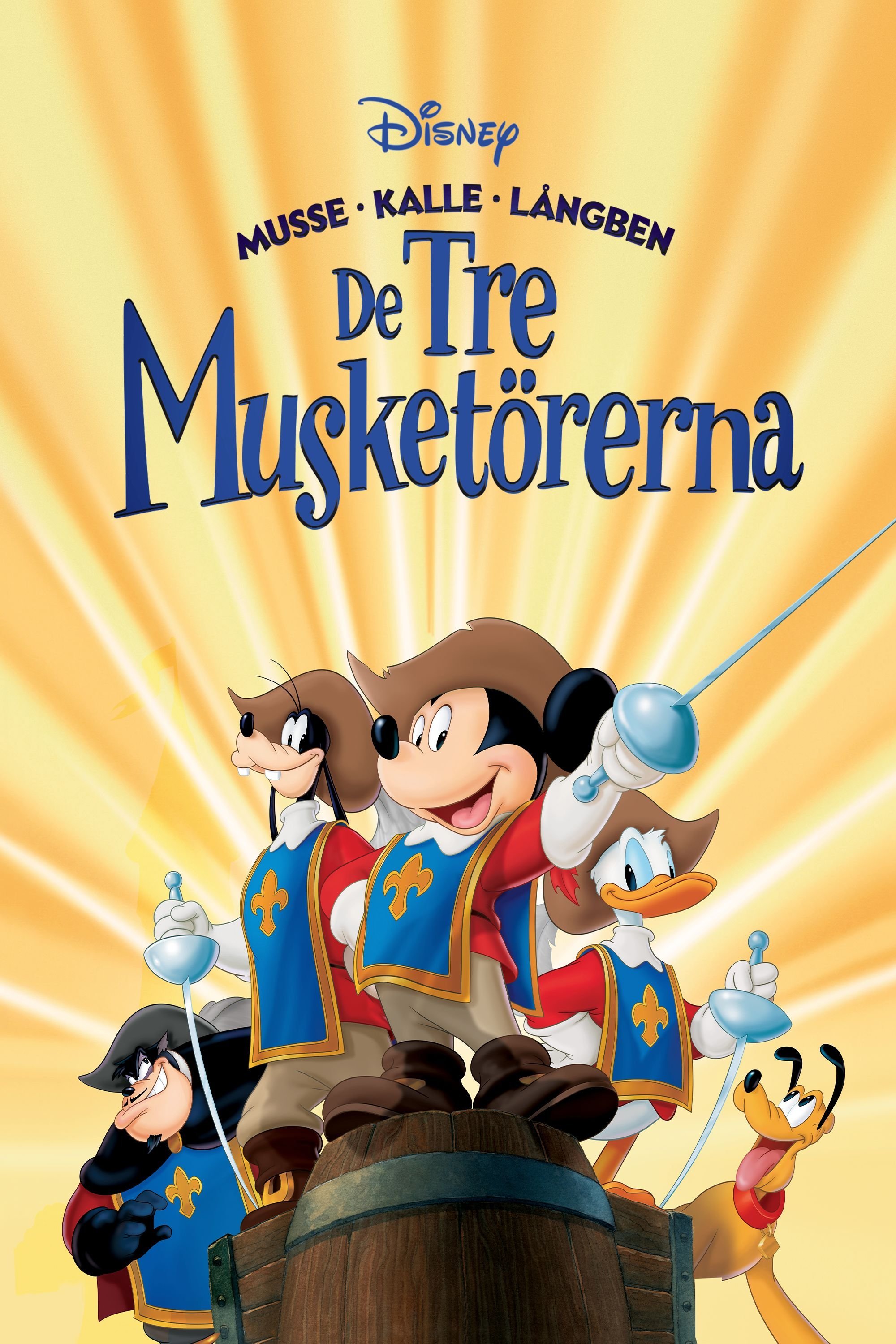 Musse, Kalle och Långben - De Tre musketörerna