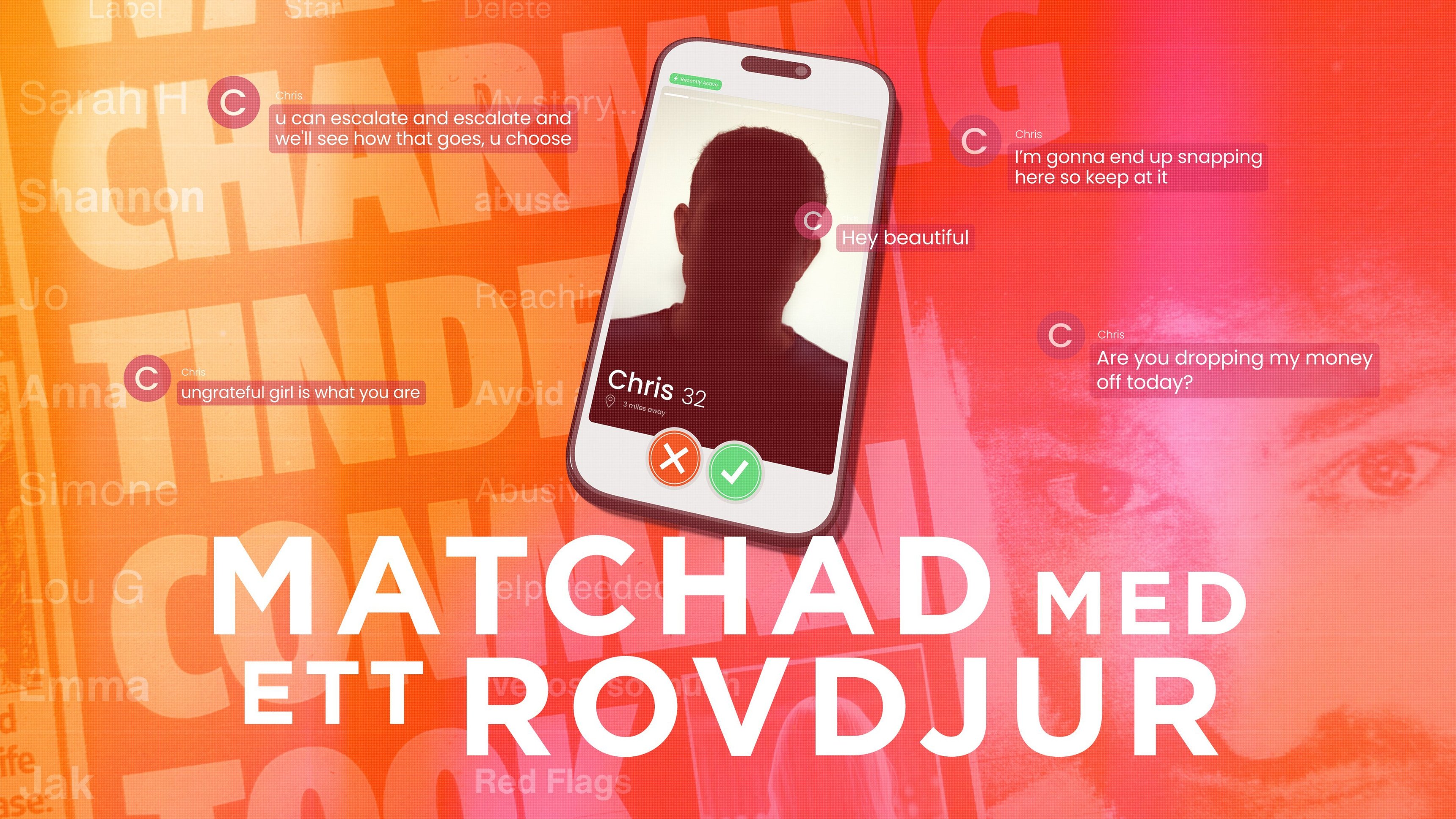Matchad med ett rovdjur