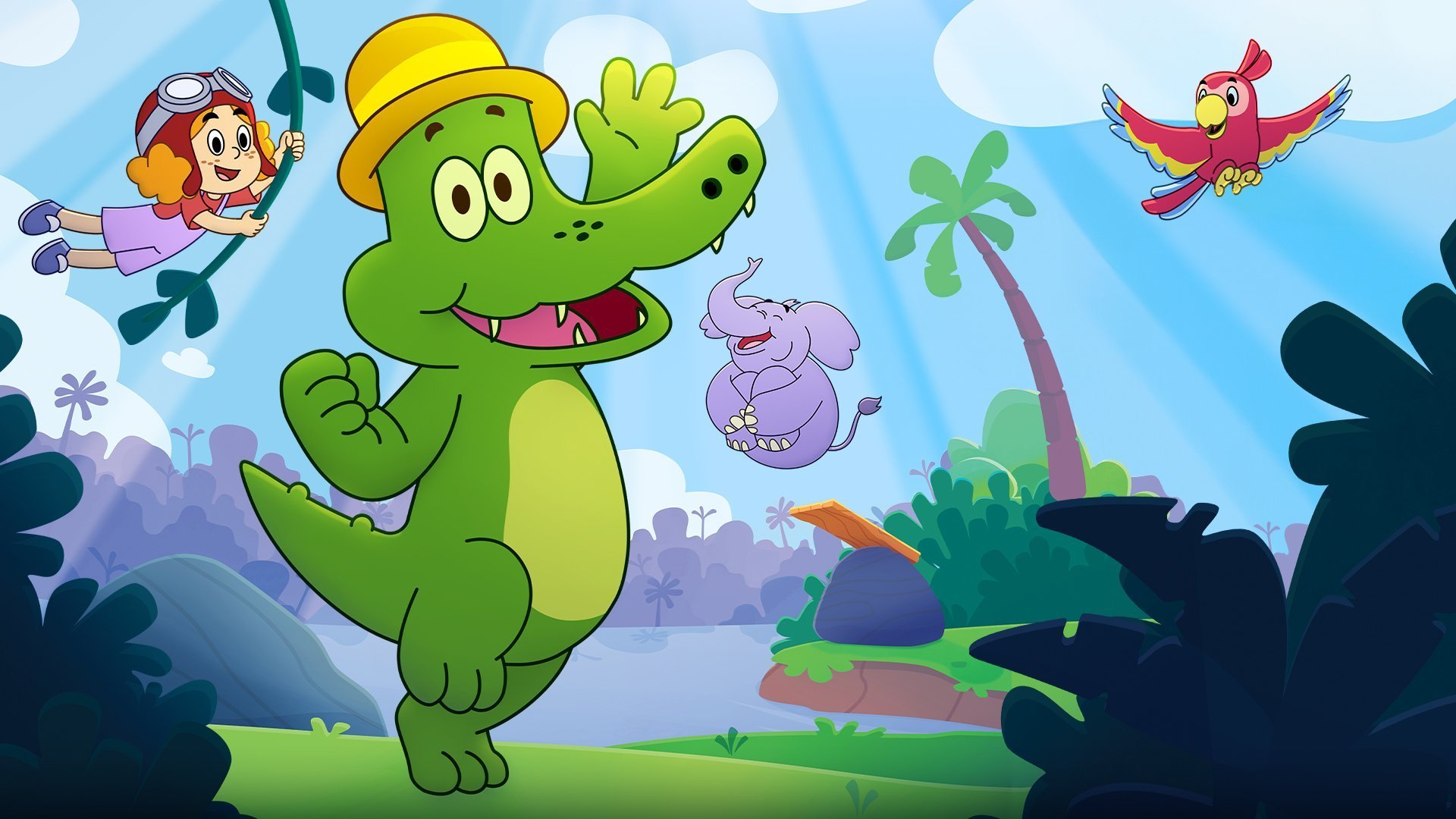 Arne Alligator och djungelkompisarna