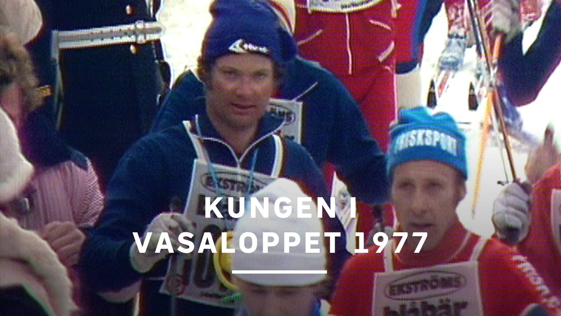Kungen i Vasaloppet 1977