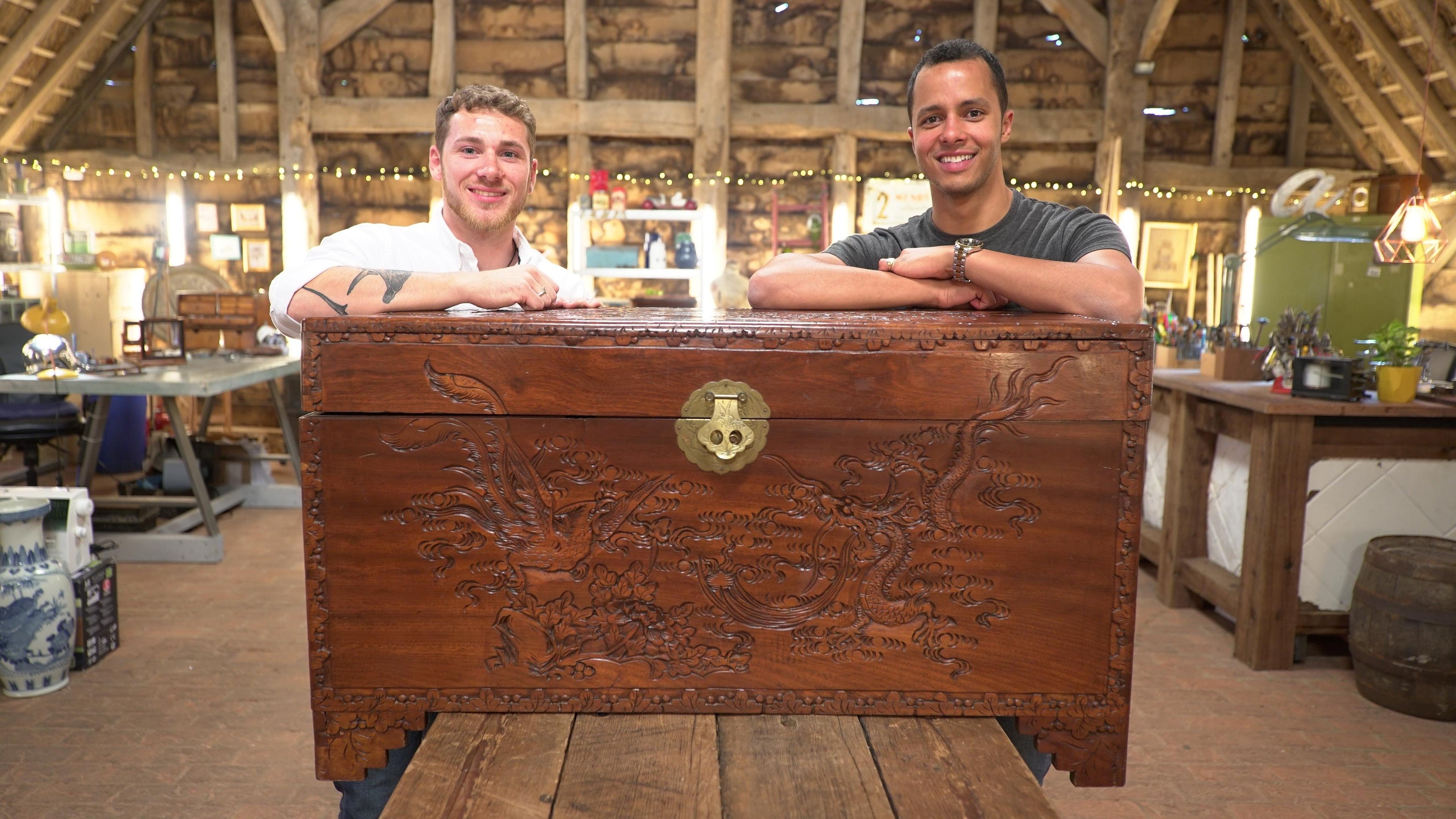 7. Chiefy, Bird Brooch, Far East Travel Trunk