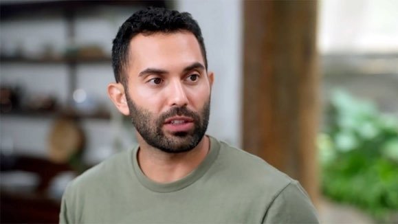4. Pamela och kocken Andy Baraghani