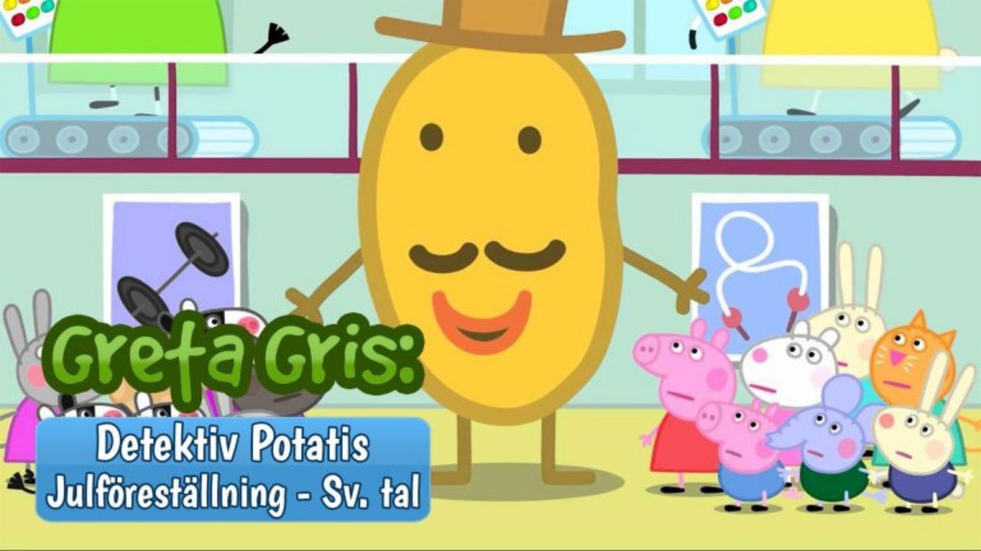 Greta Gris: Detektiv Potatis Julföreställning