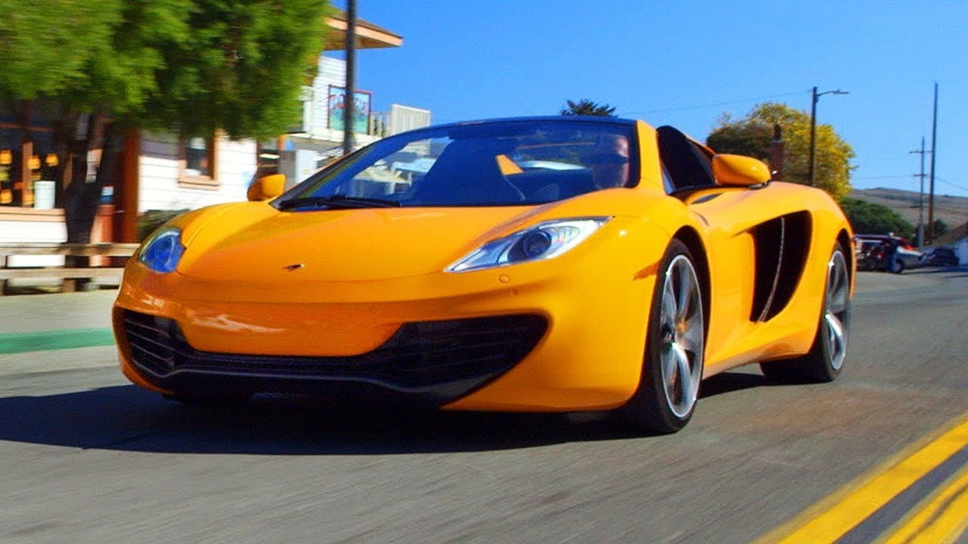 2. 2013 McLaren 12C Spider Runs Wide Open in Marin County!