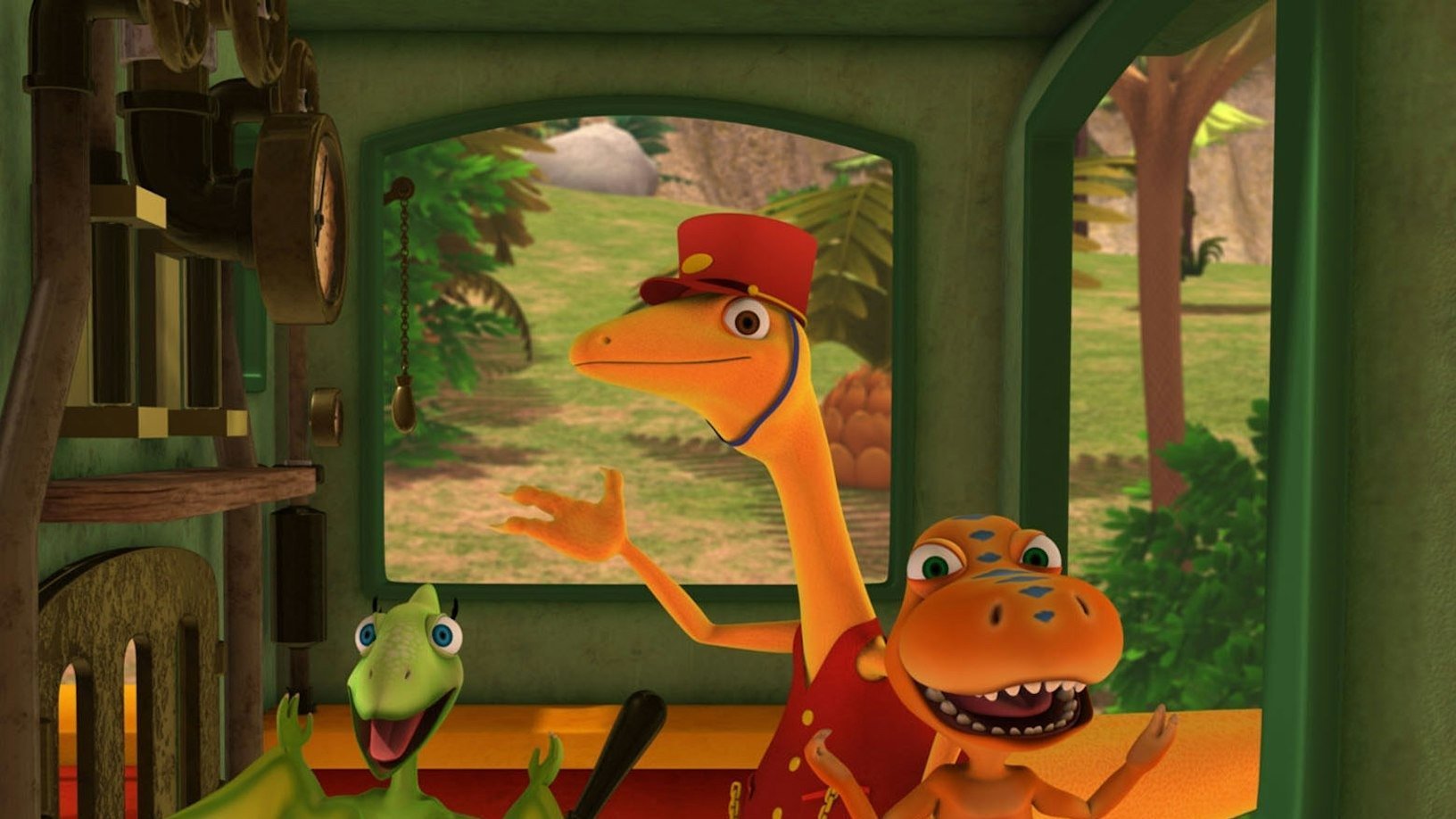 Dinosaurietåget - Dinosauriebajs