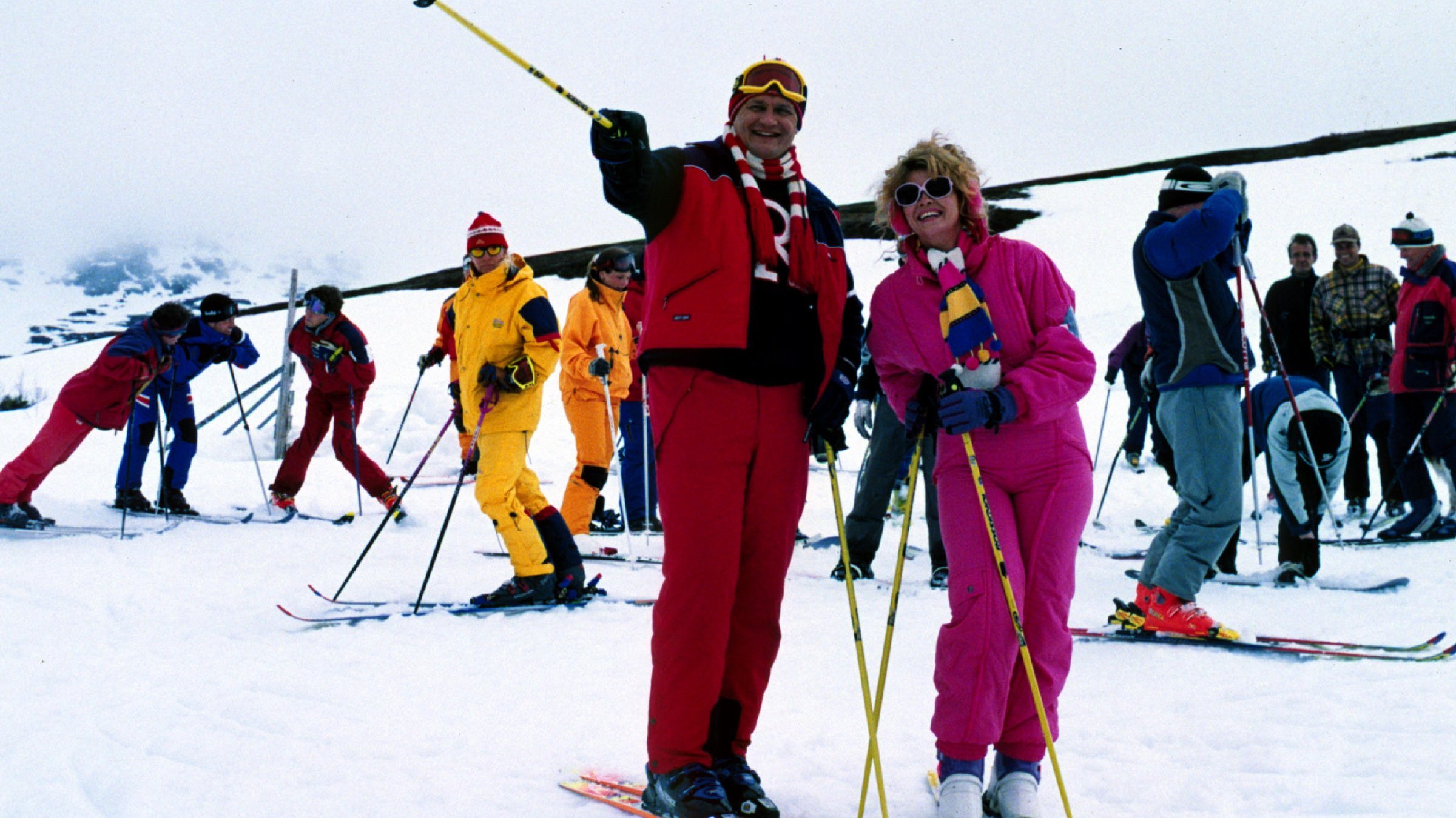 Reine och Mimmi i fjällen