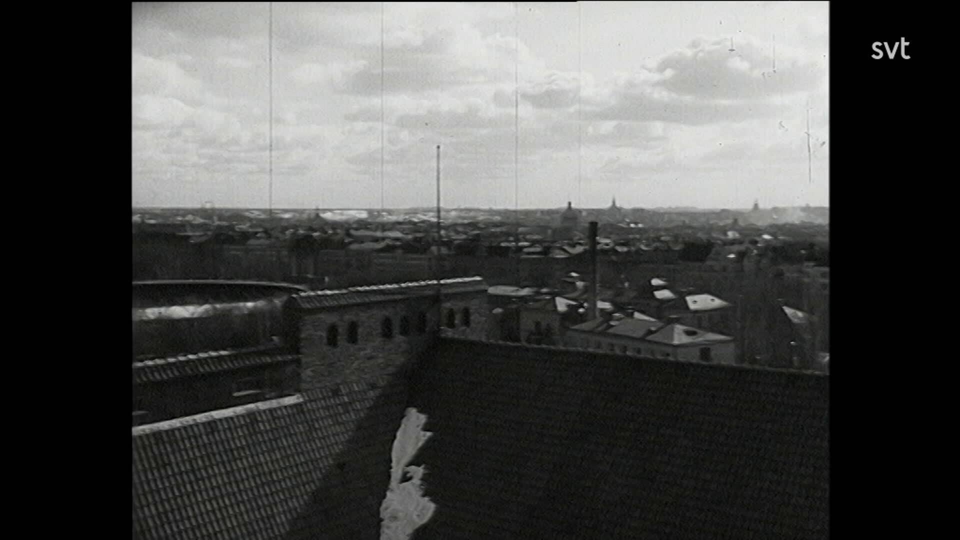 19. Försökssändning av television 1954