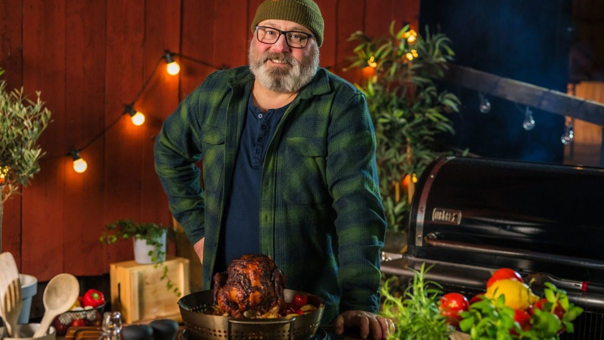 3. Beer can chicken