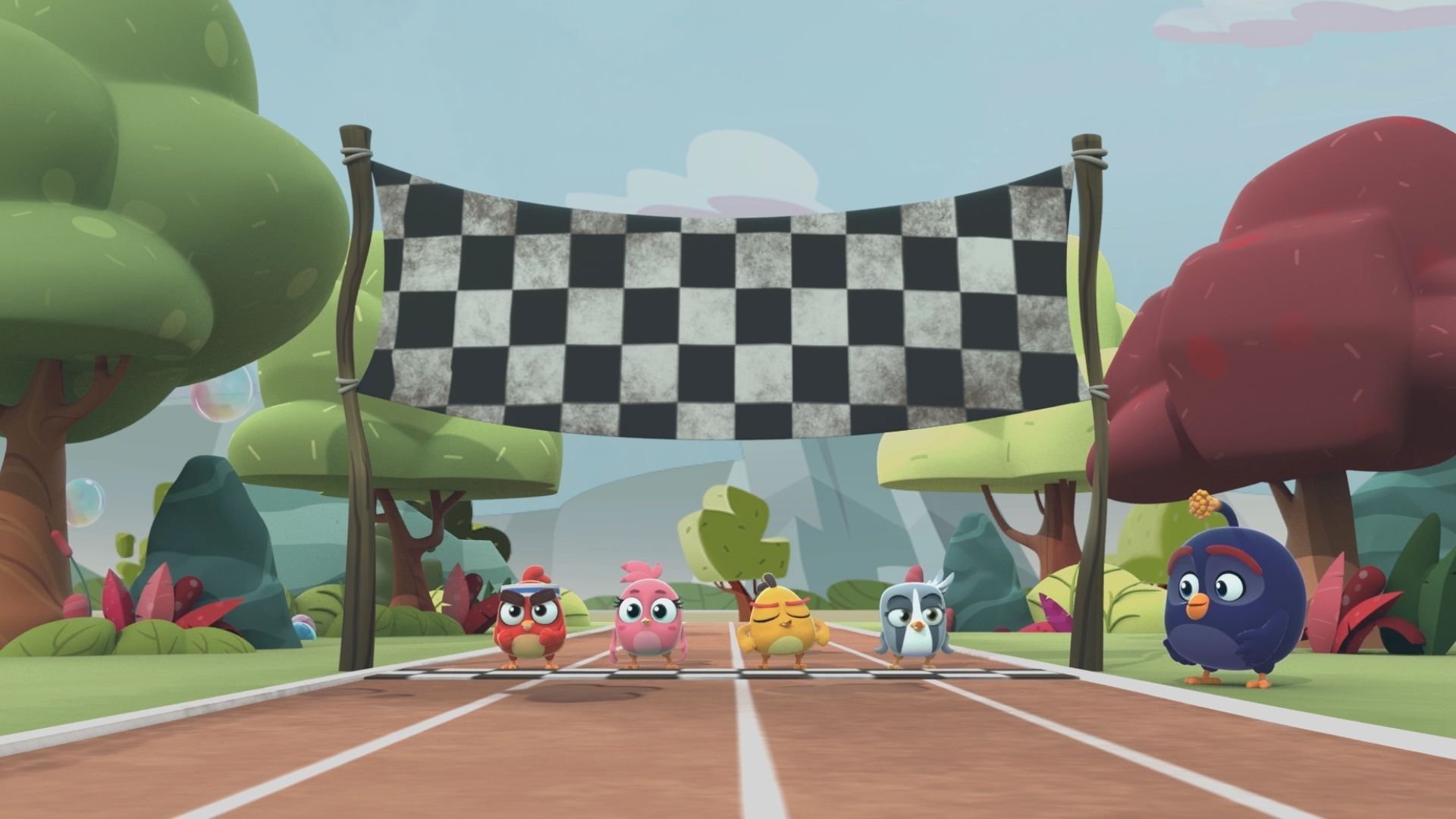 8. Bird racers!