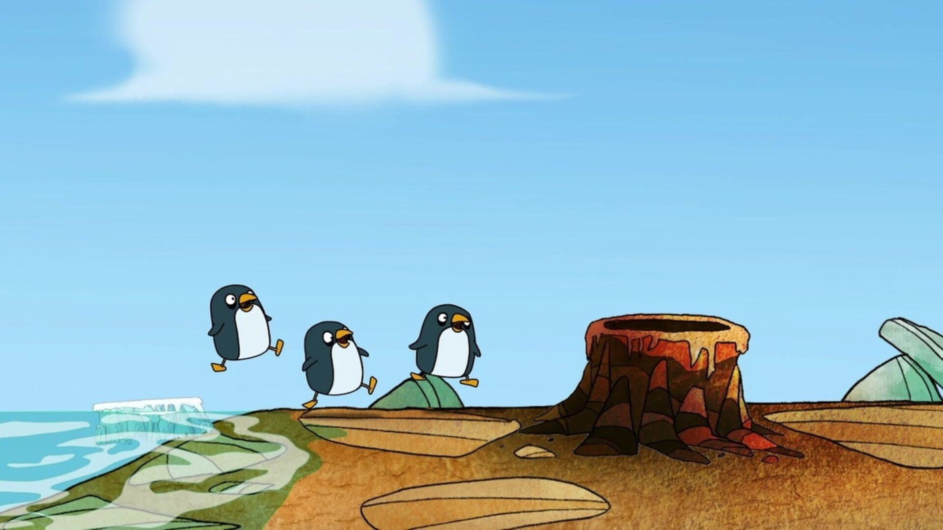 11. L'arrivée des pingouins