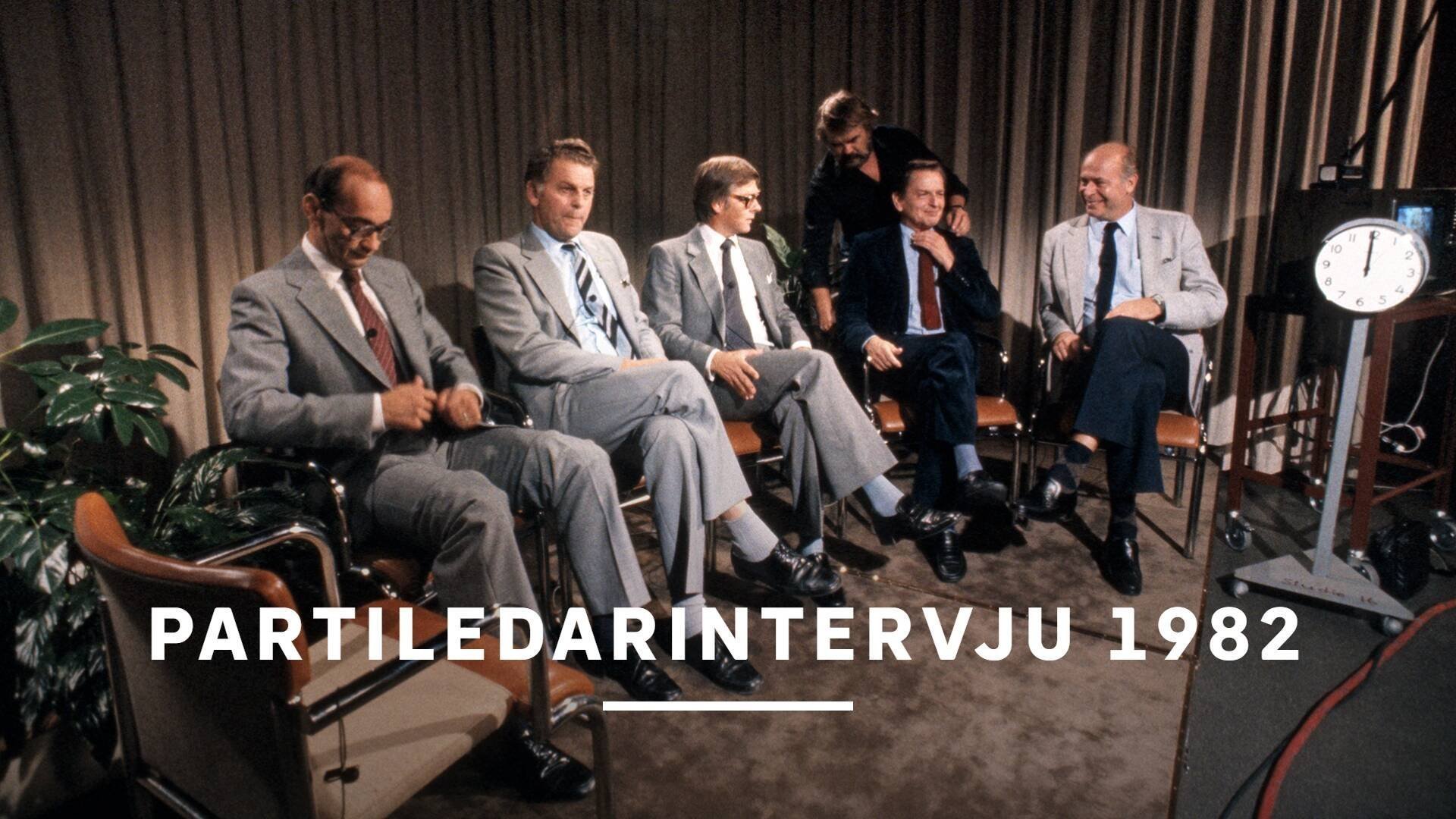 Öppet arkiv: Partiledarintervju 1982