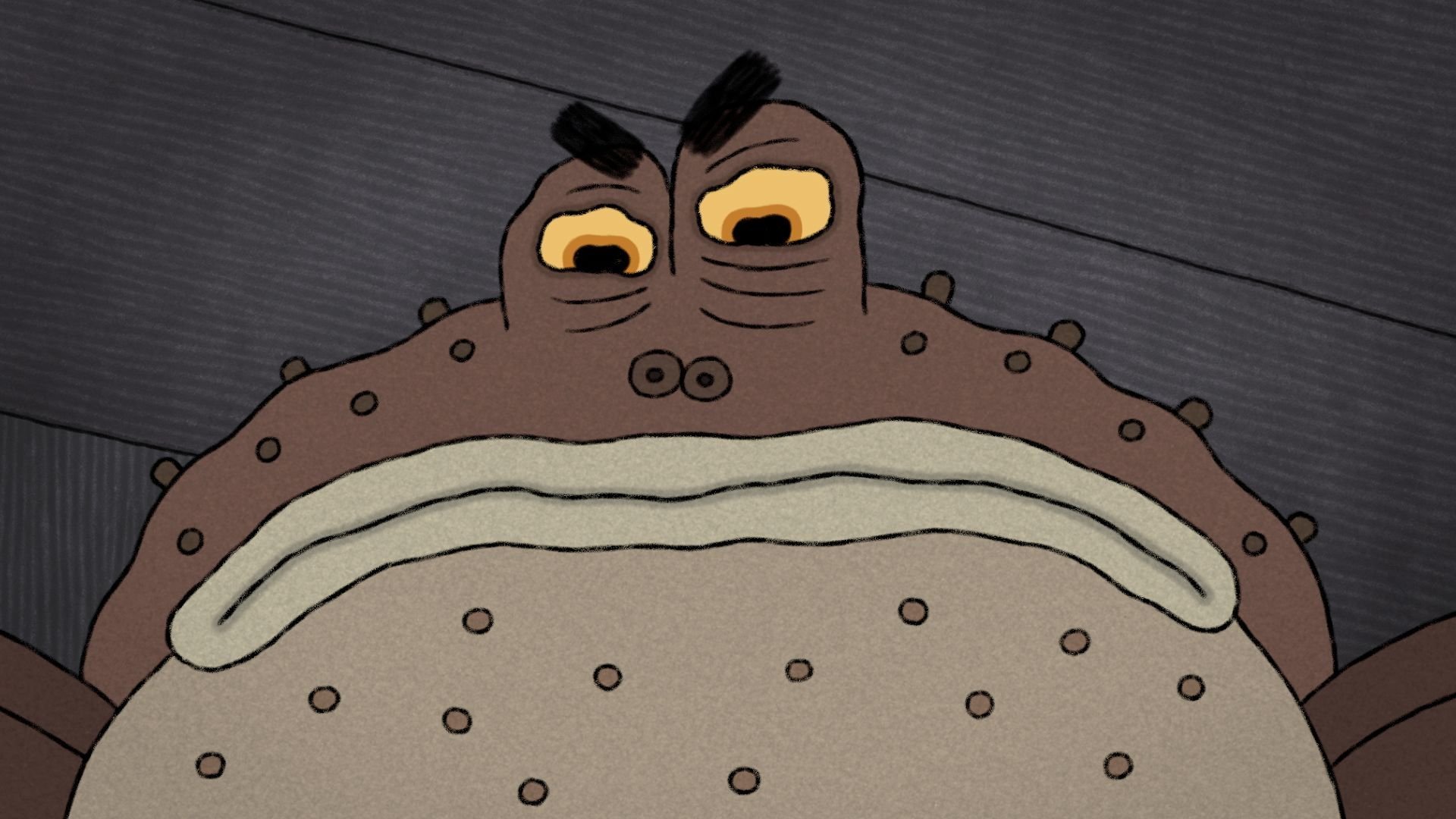 18. The Grumpy Toad