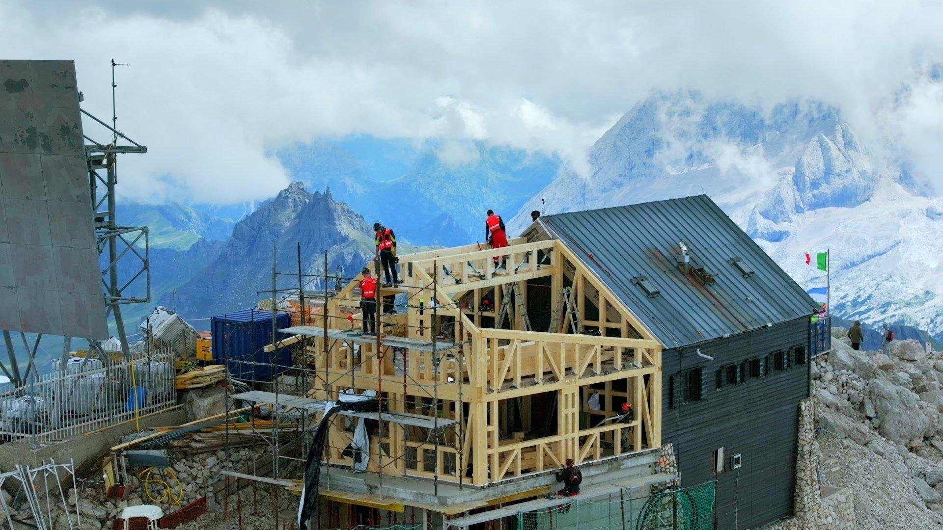 1. Tillbaka till Capanna Fassa