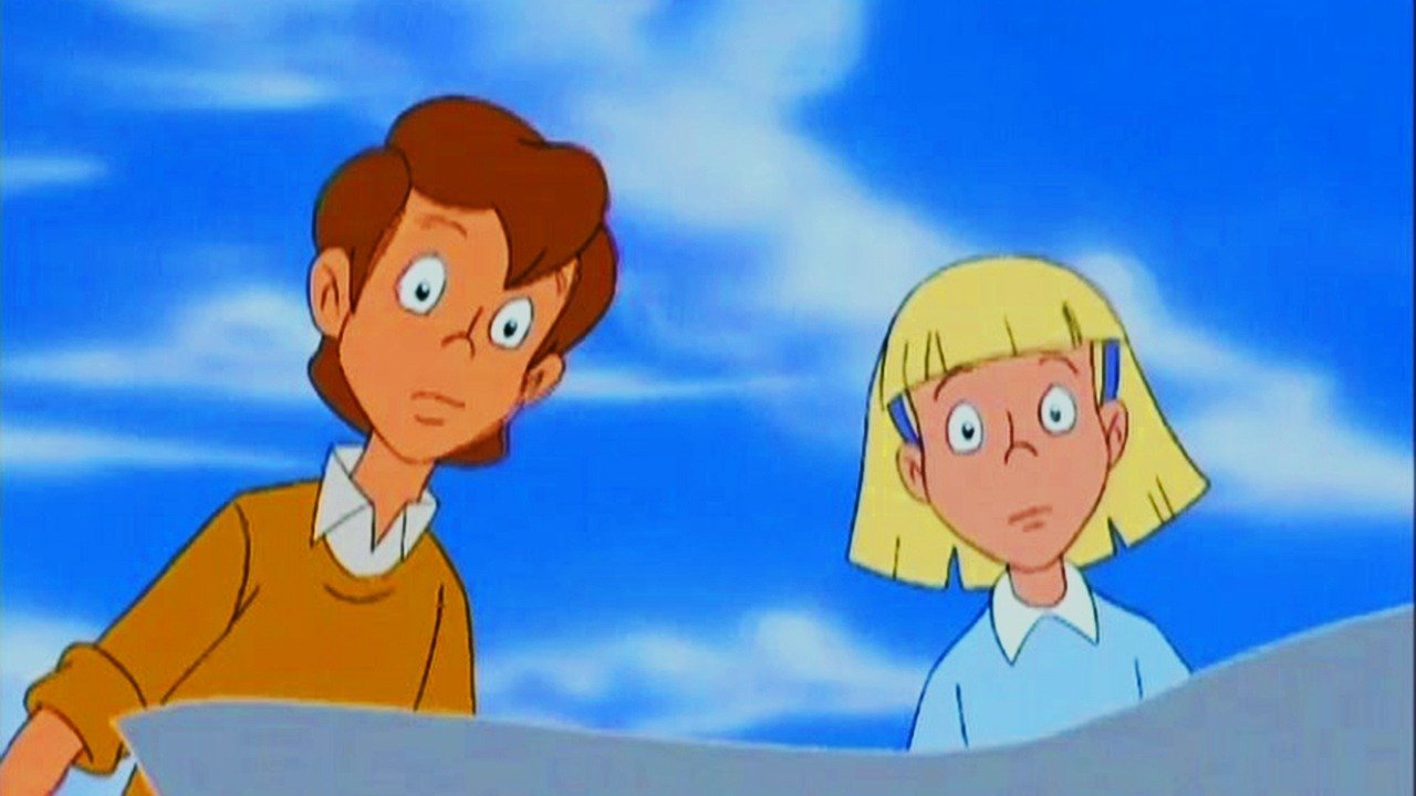 4. Pippi, Tommy och Annika rymmer i en luftballong