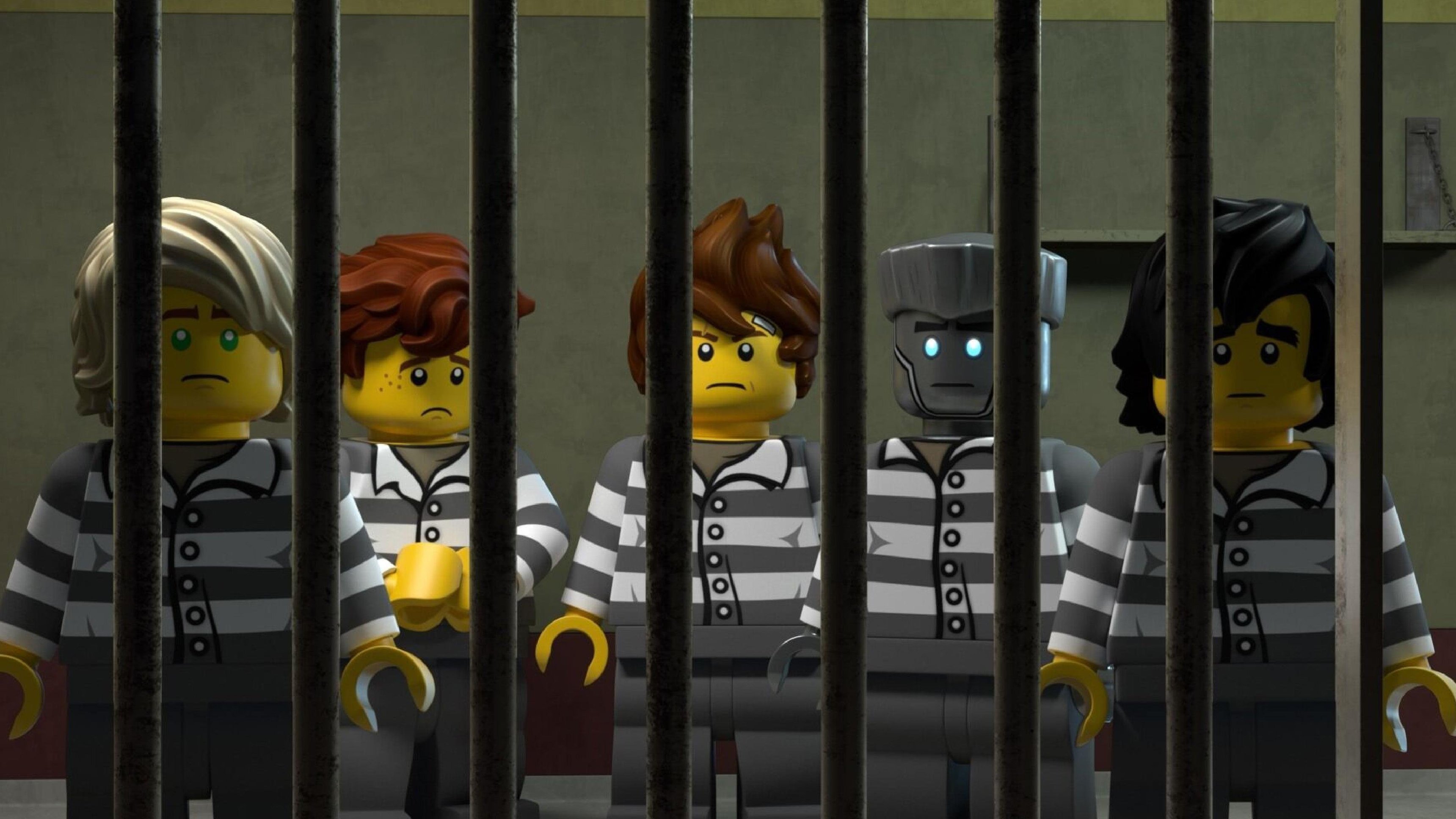 7. Ninjago City mot ninjorna