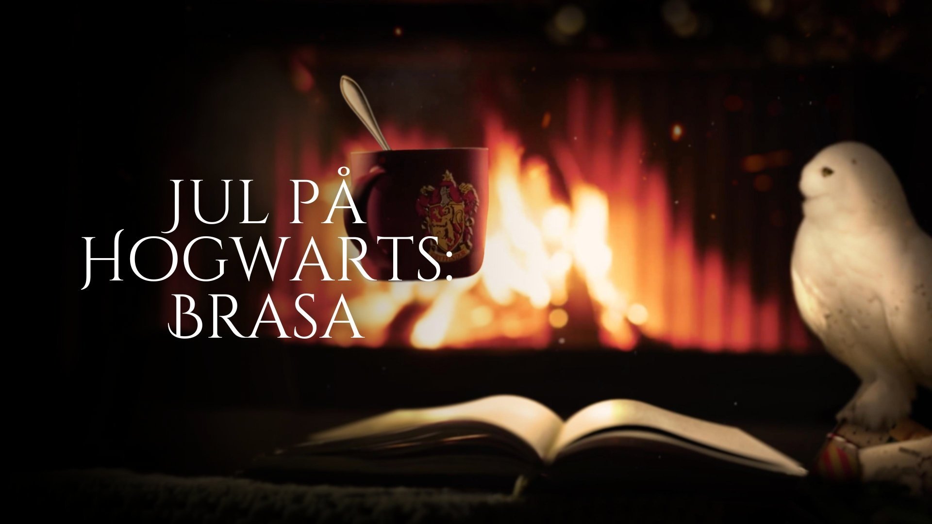 Jul på Hogwarts: Brasa
