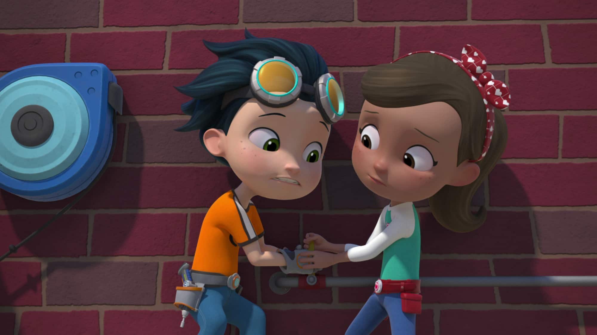 12. Rustys vattenarbete / Rustys skräptävling