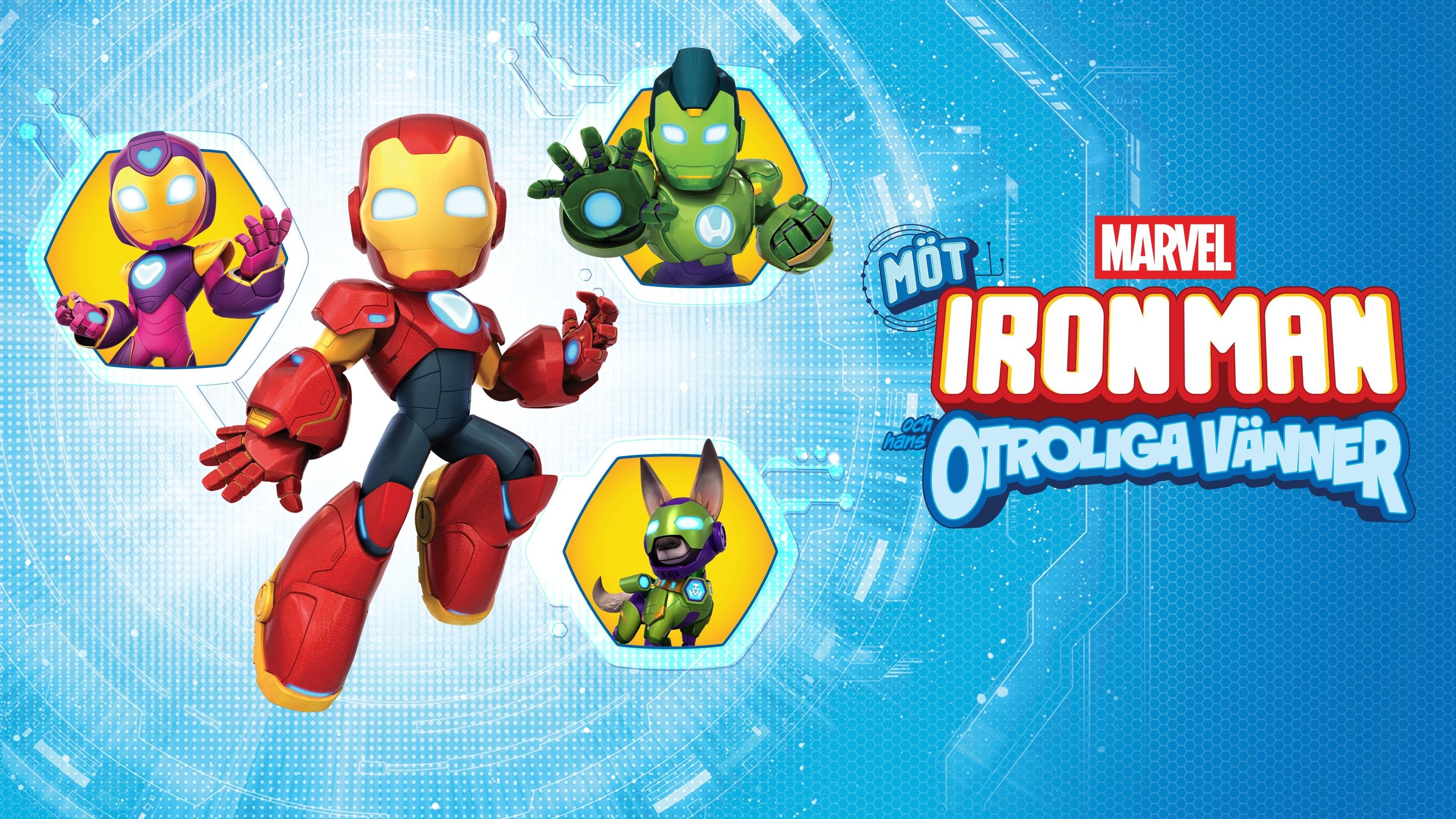Möt Iron Man och hans otroliga vänner