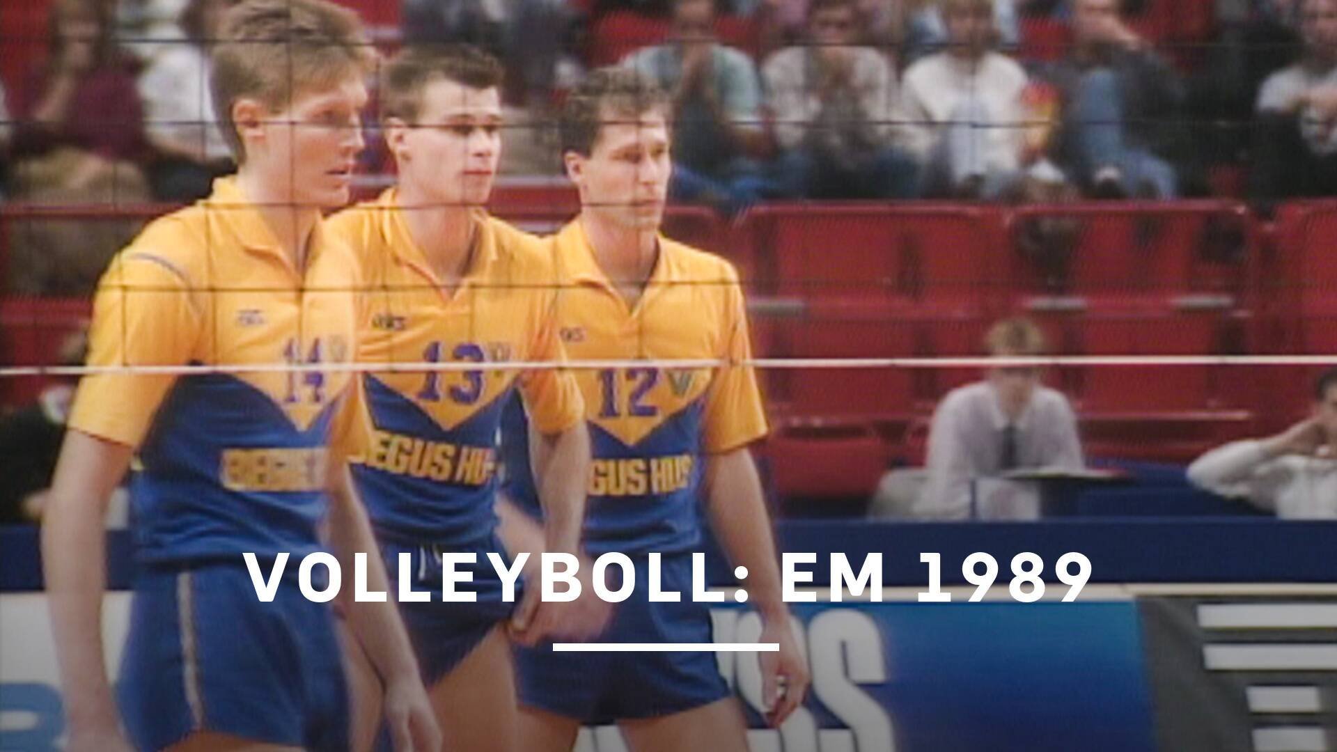 Volleyboll: EM 1989
