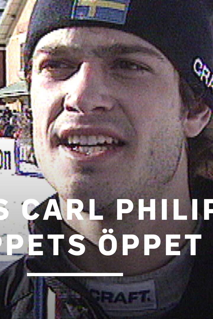 Prins Carl Philip i Vasaloppets Öppet spår