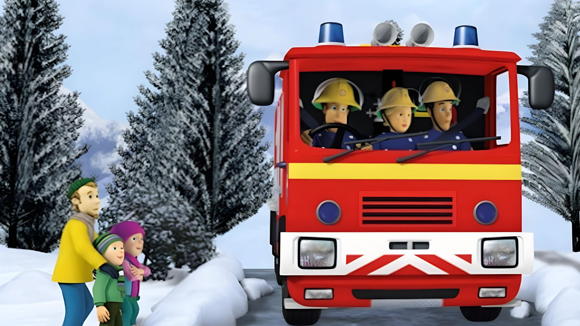 Brandman Sam: Snötrubbel