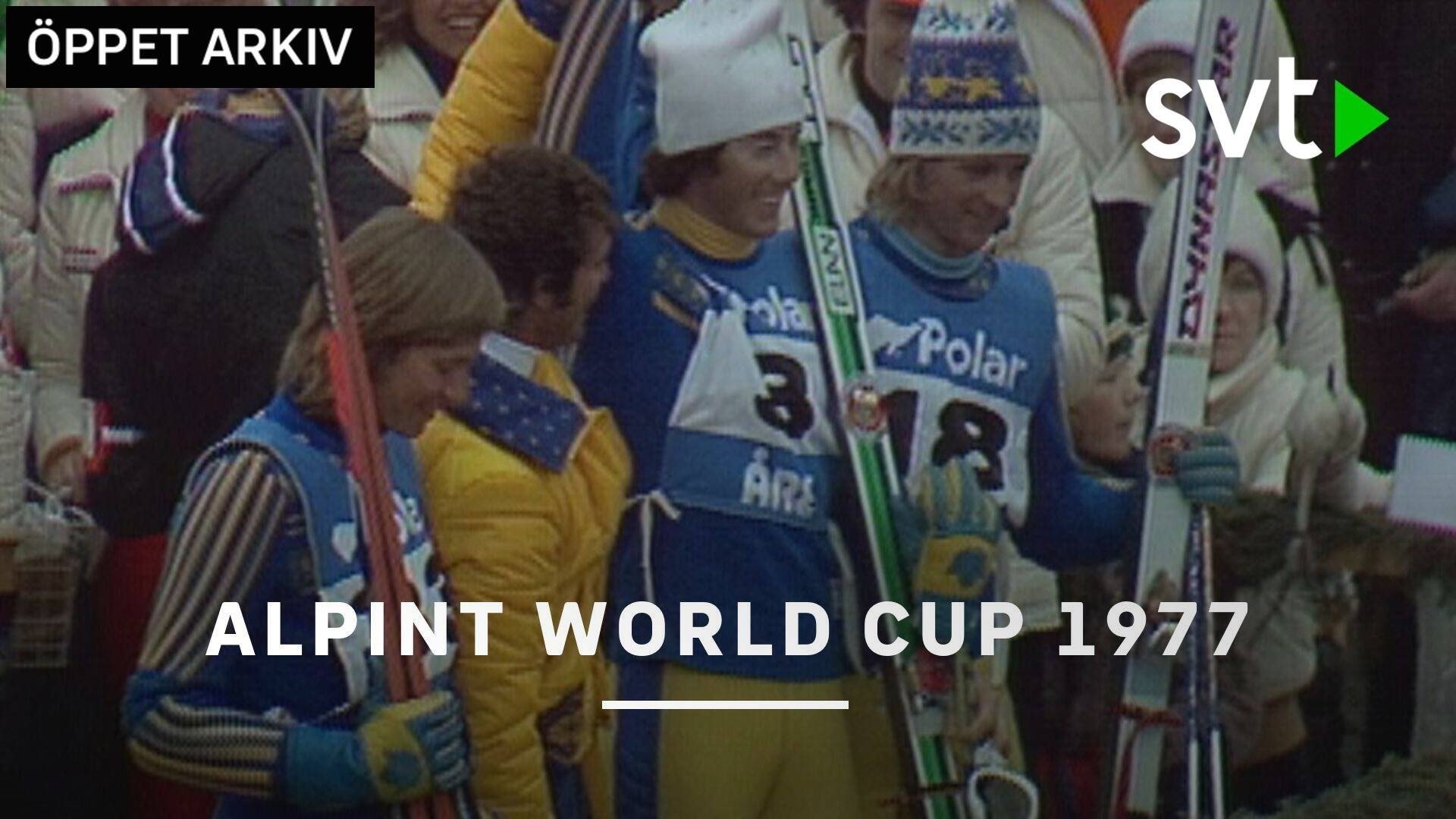 Alpint : World Cup - Åre slalom 1977
