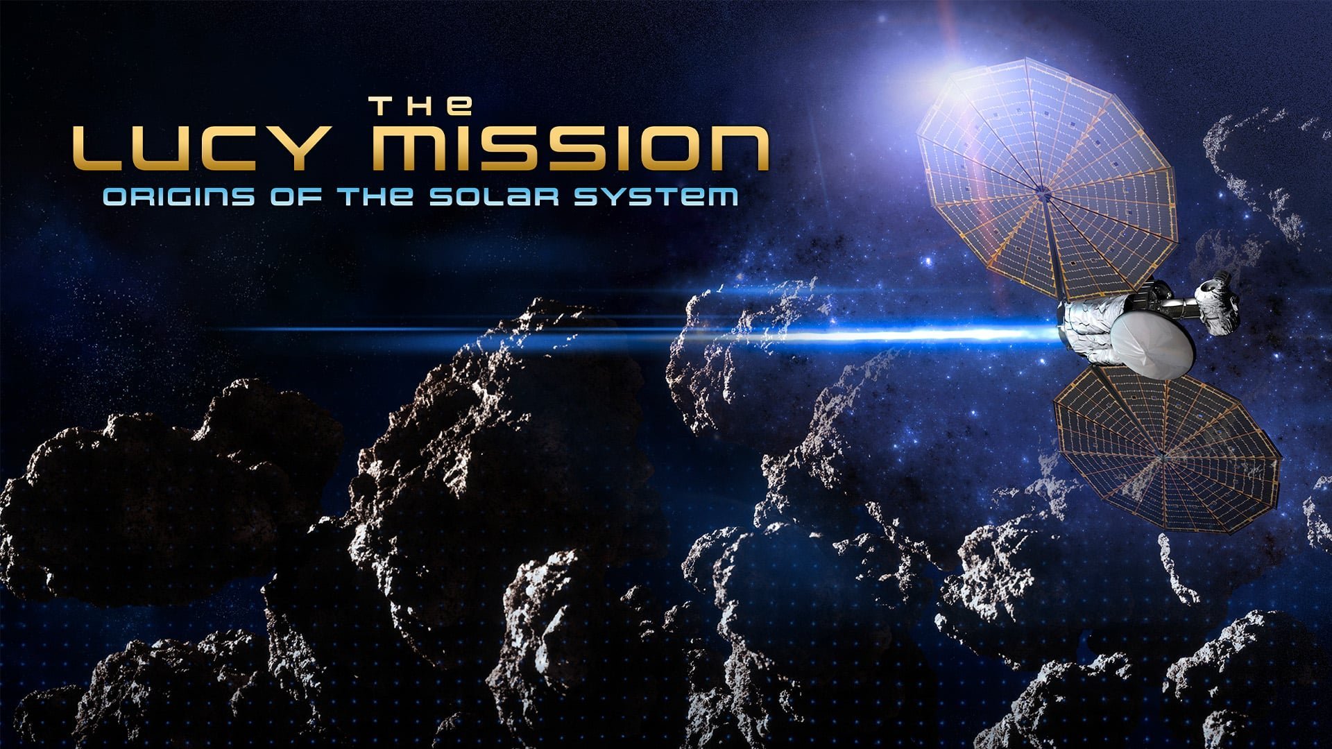 Lucy och asteroiderna: Solen runt