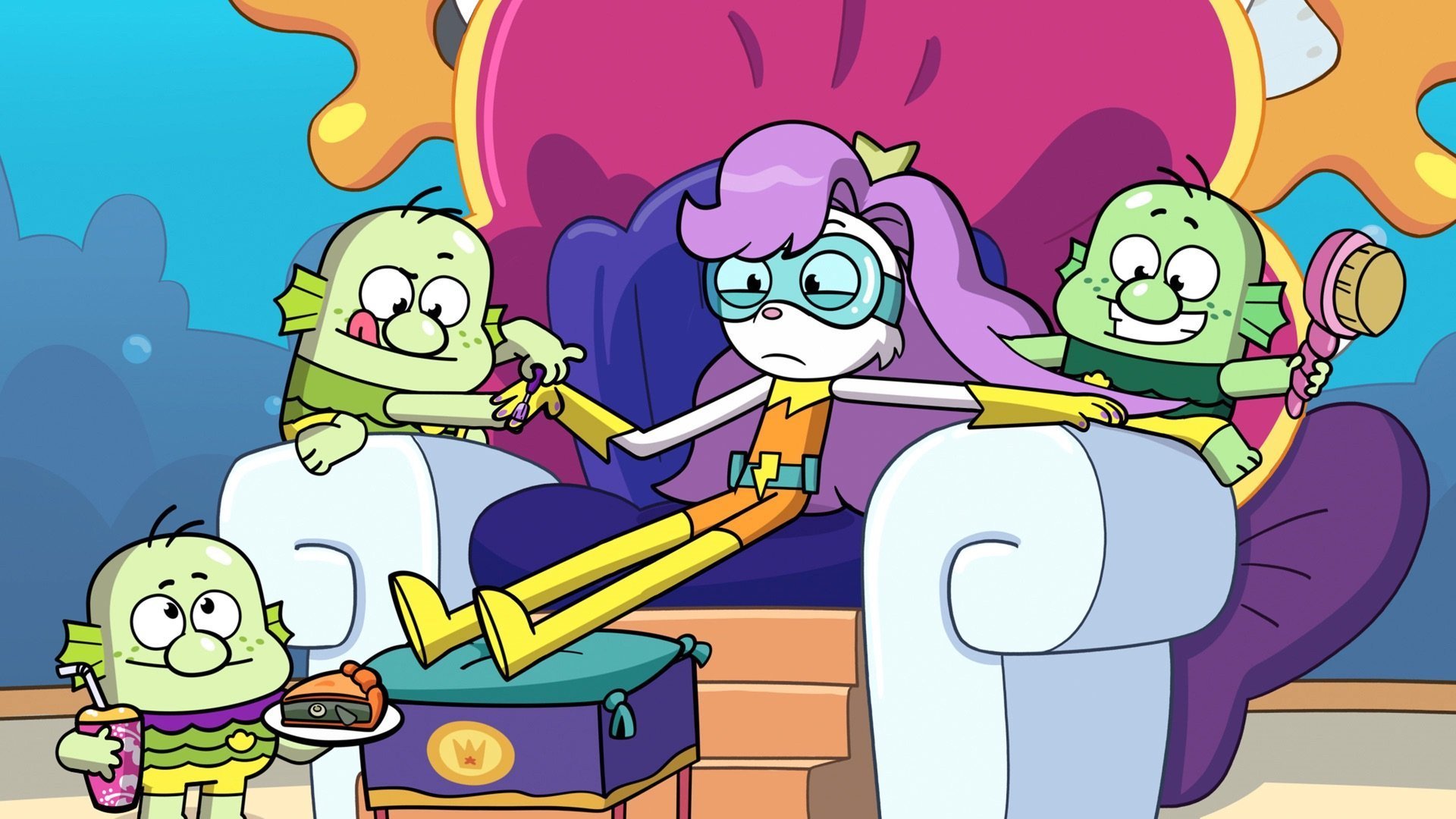 12. Gosegullisar! / Drottning Bex!